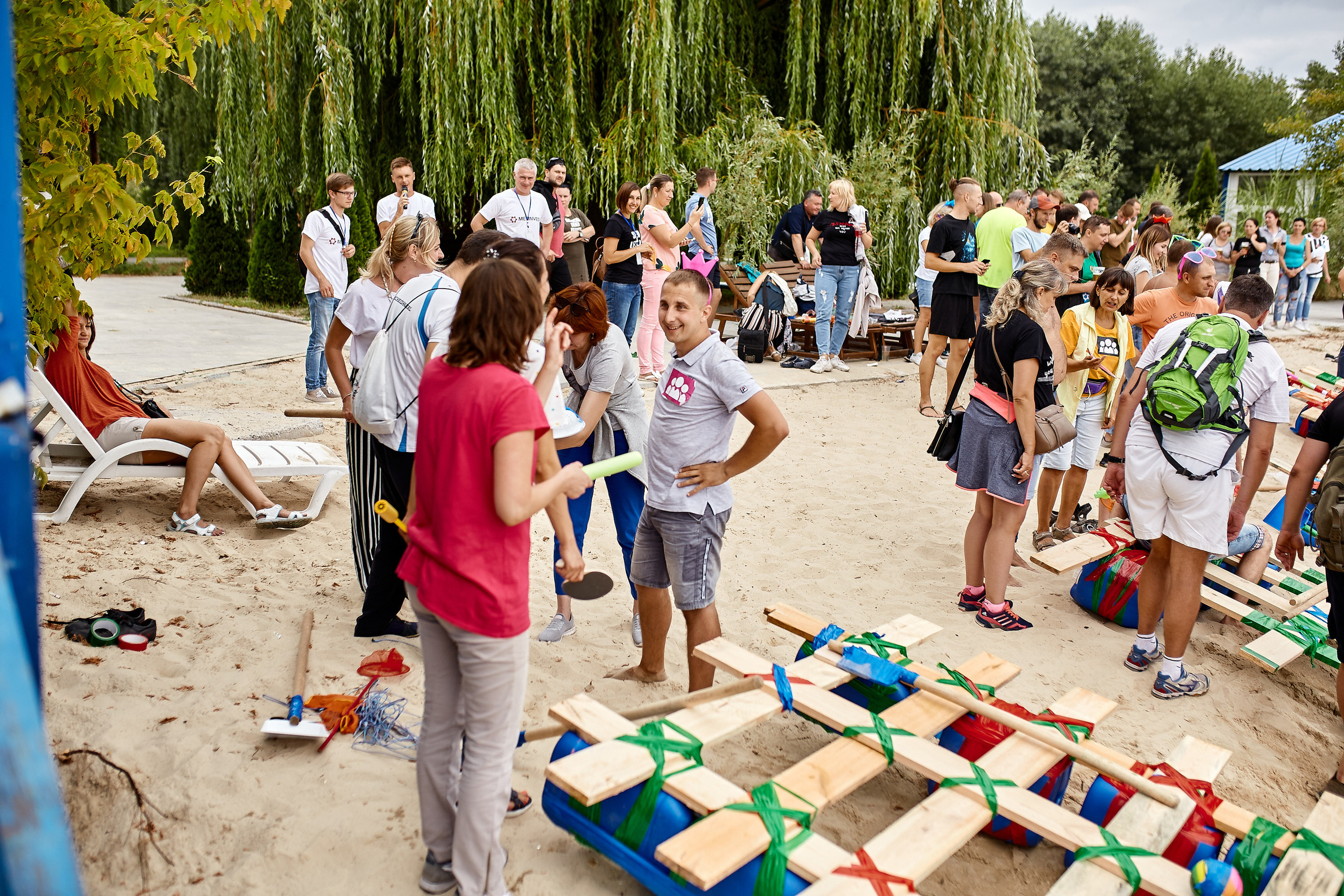 Репортажна фотосессія тимбілдингу для компанії Метінвест Інжинірінг