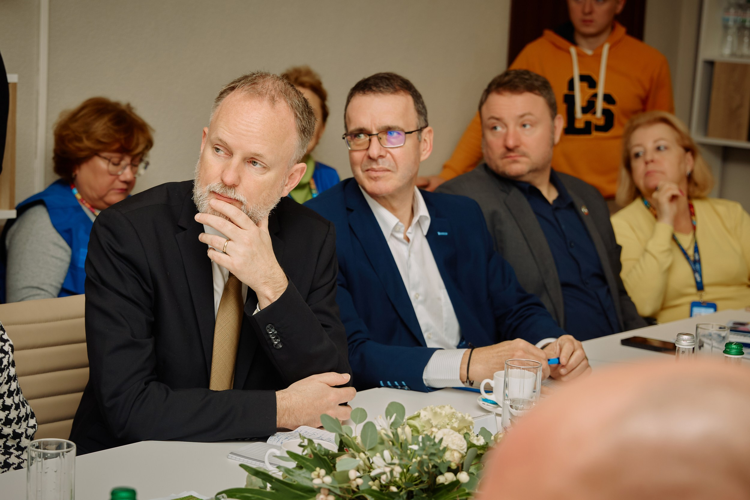 Фото зустрічі посла Австрії, з головами Дніпропетровської, Донецької, Луганської Військової ОДА