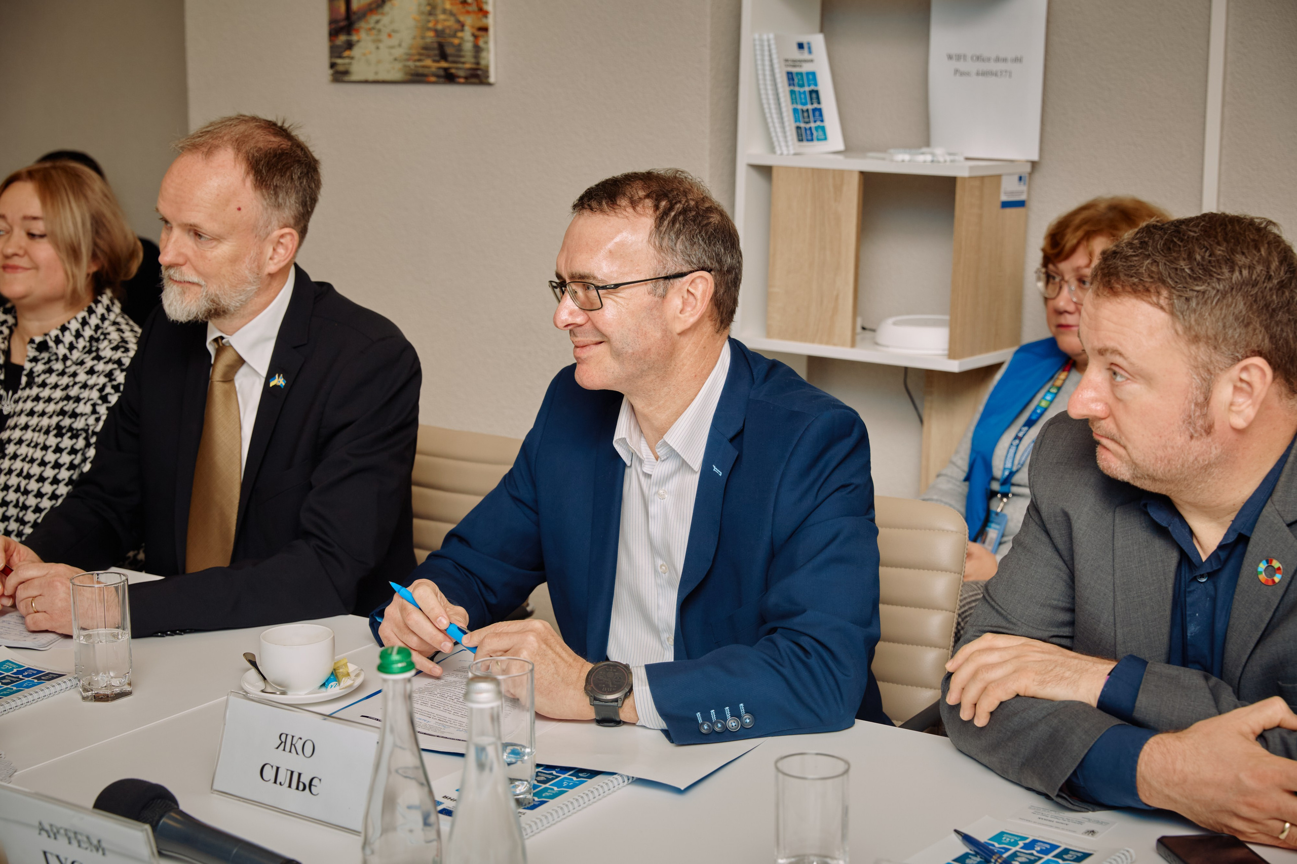 Фото зустрічі посла Австрії, з головами Дніпропетровської, Донецької, Луганської Військової ОДА