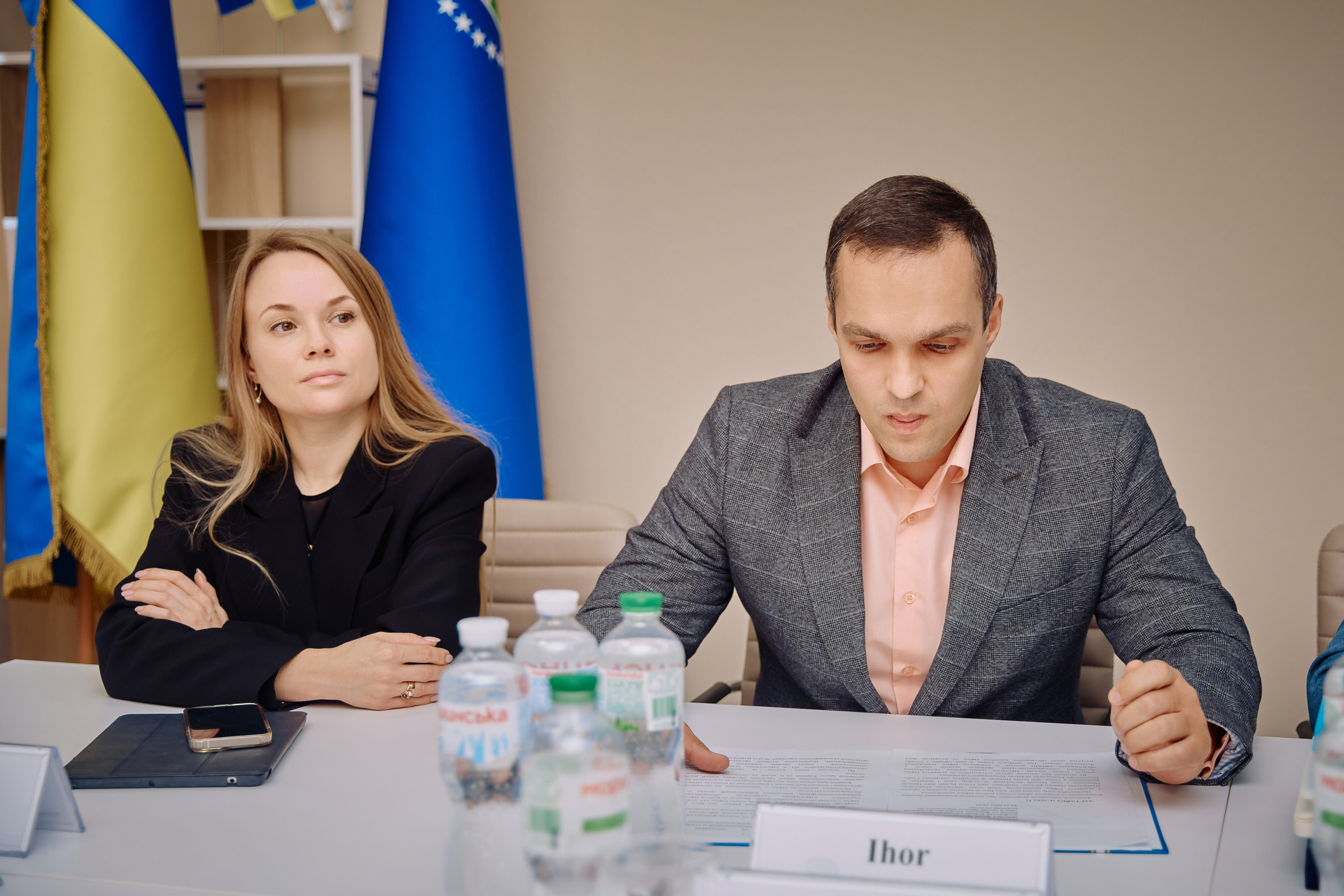 Фото зустрічі посла Австрії, з головами Дніпропетровської, Донецької, Луганської Військової ОДА