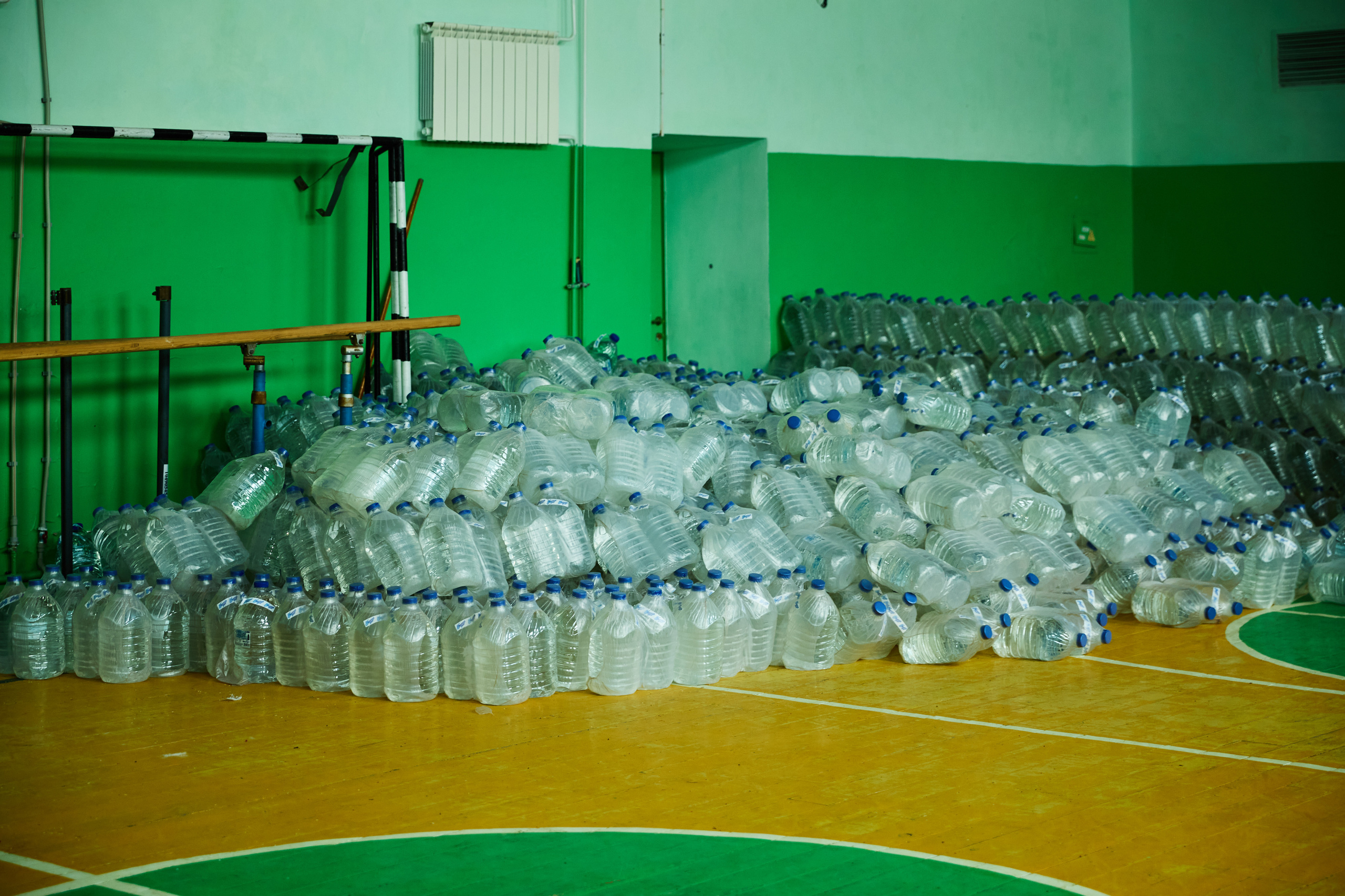 Високопілля. Херсонська область. Видача гуманітарної допомоги