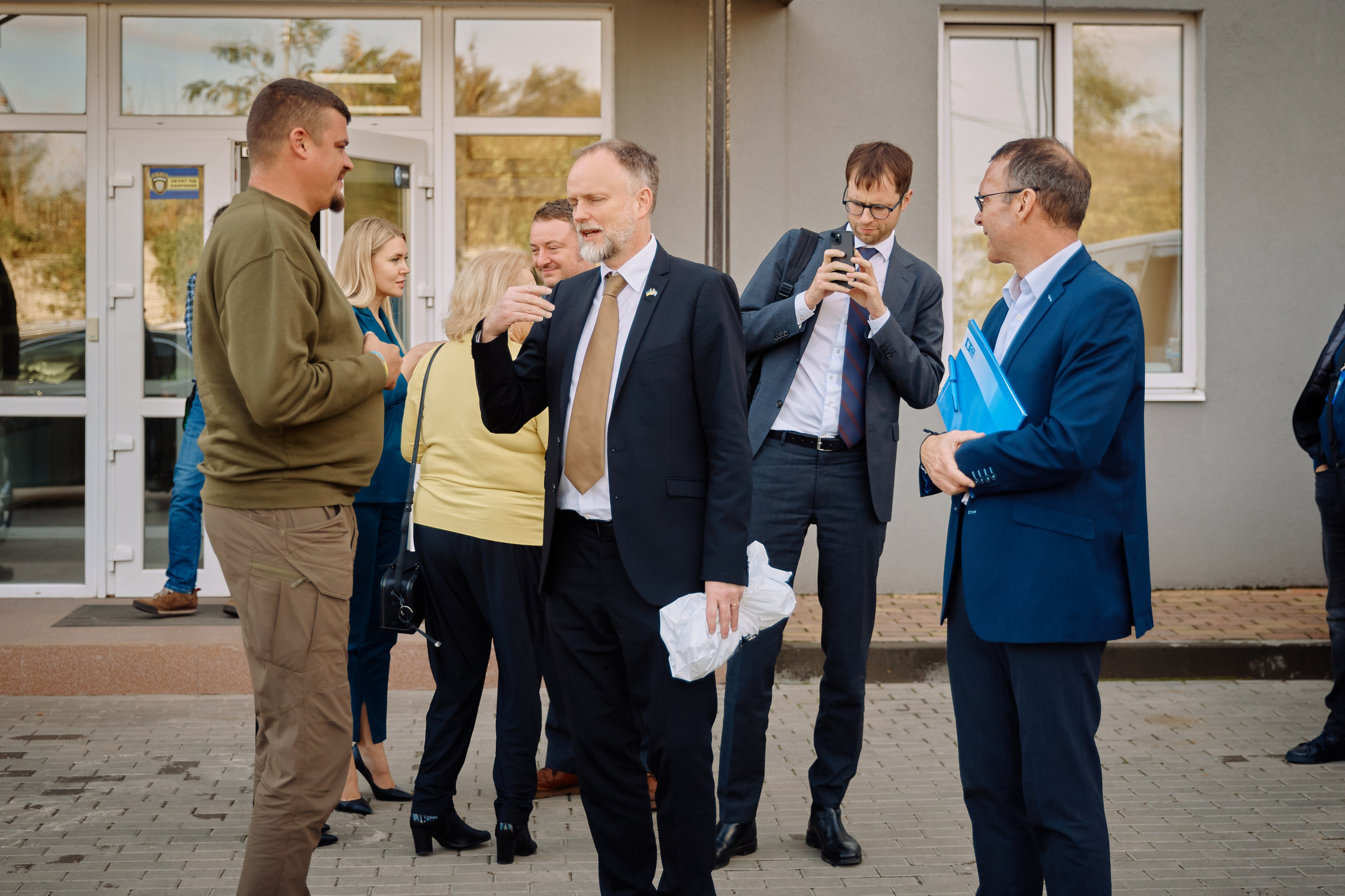 Фото зустрічі посла Австрії, з головами Дніпропетровської, Донецької, Луганської Військової ОДА