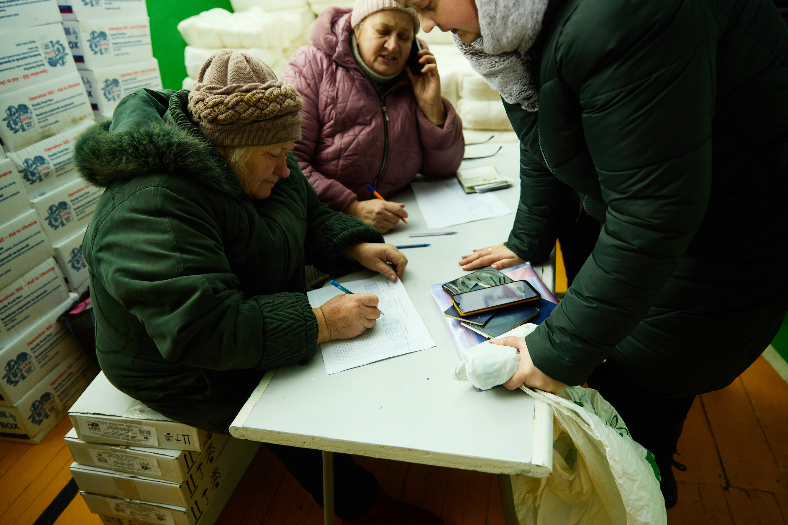 Высокополье Херсонская область. Гуманитарная помощь