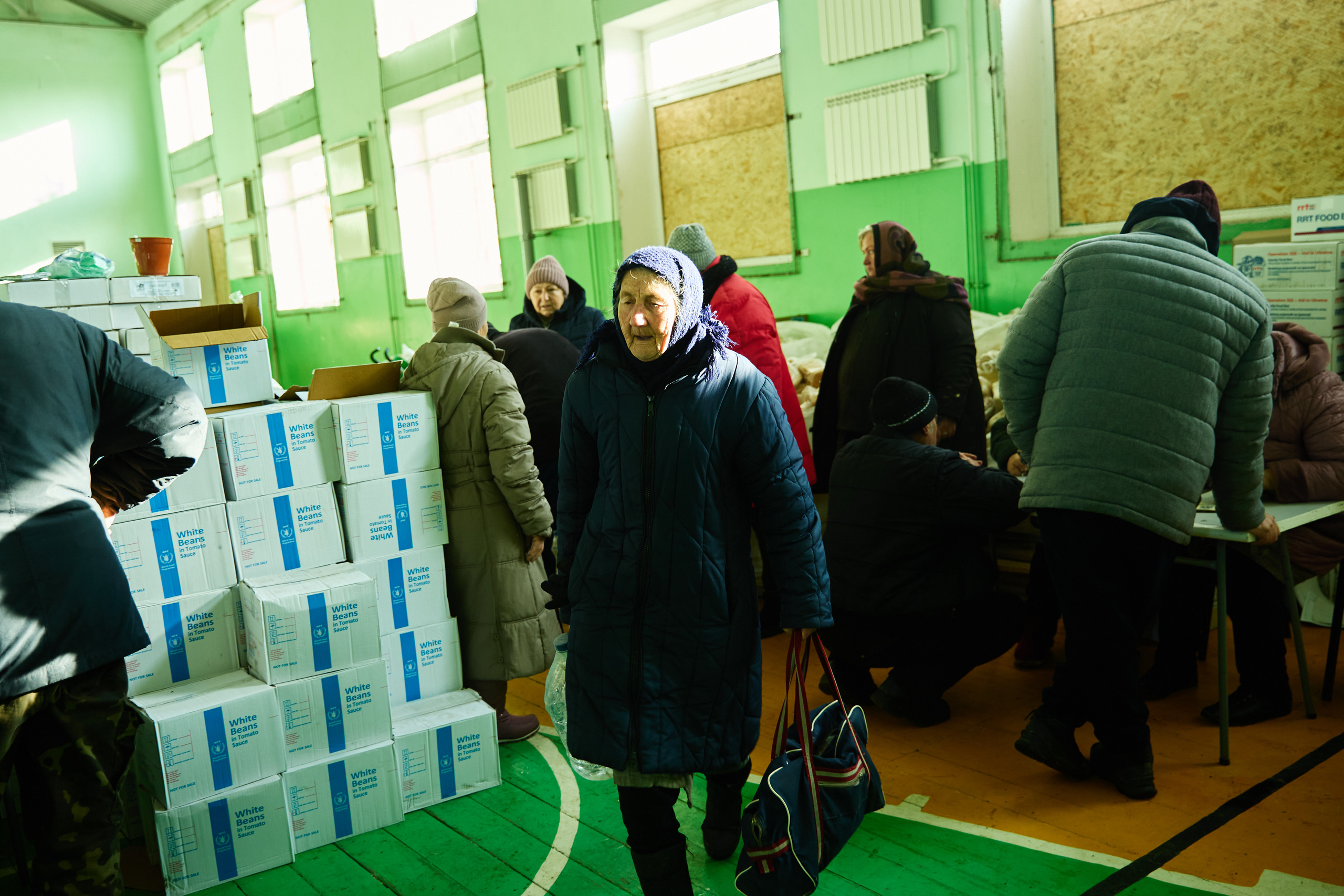 Высокополье Херсонская область. Гуманитарная помощь