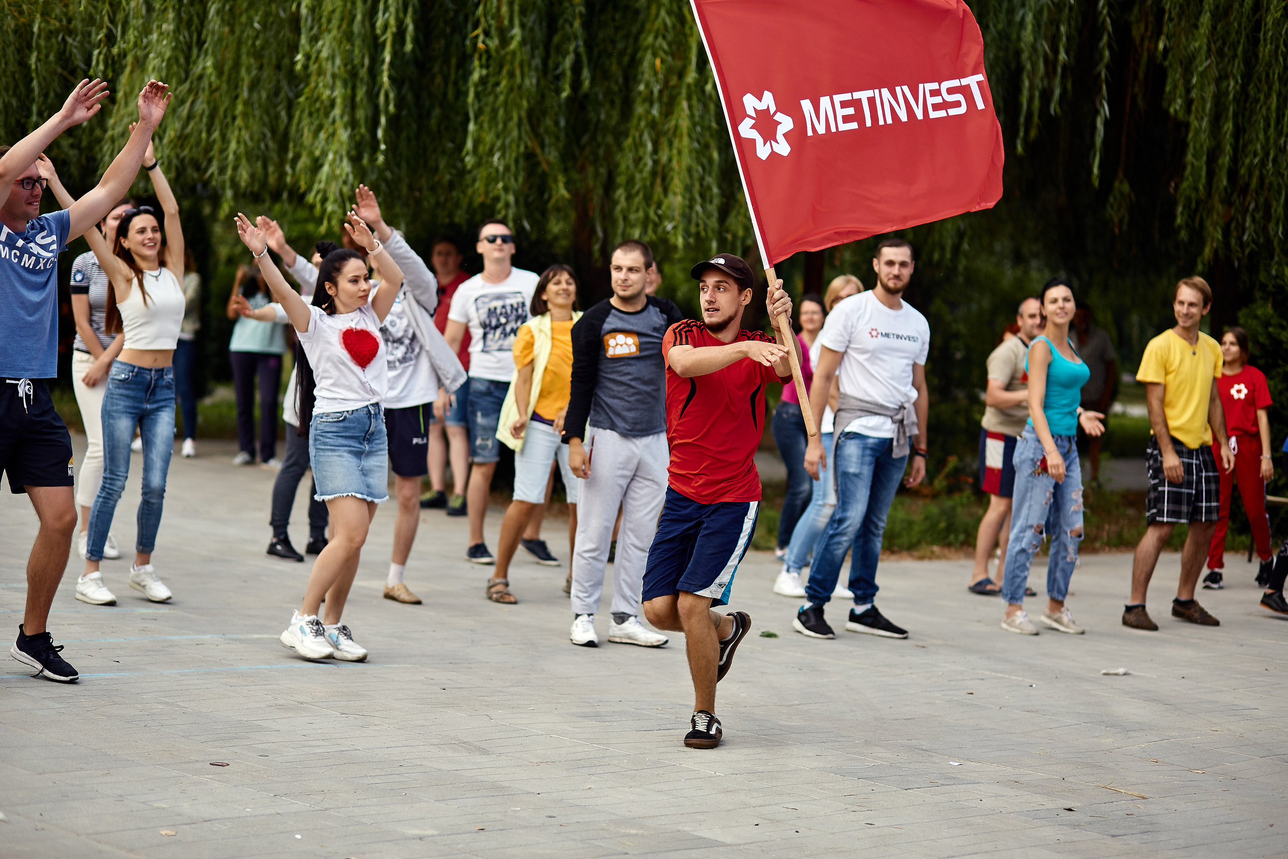 Репортажна фотосессія тимбілдингу для компанії Метінвест Інжинірінг