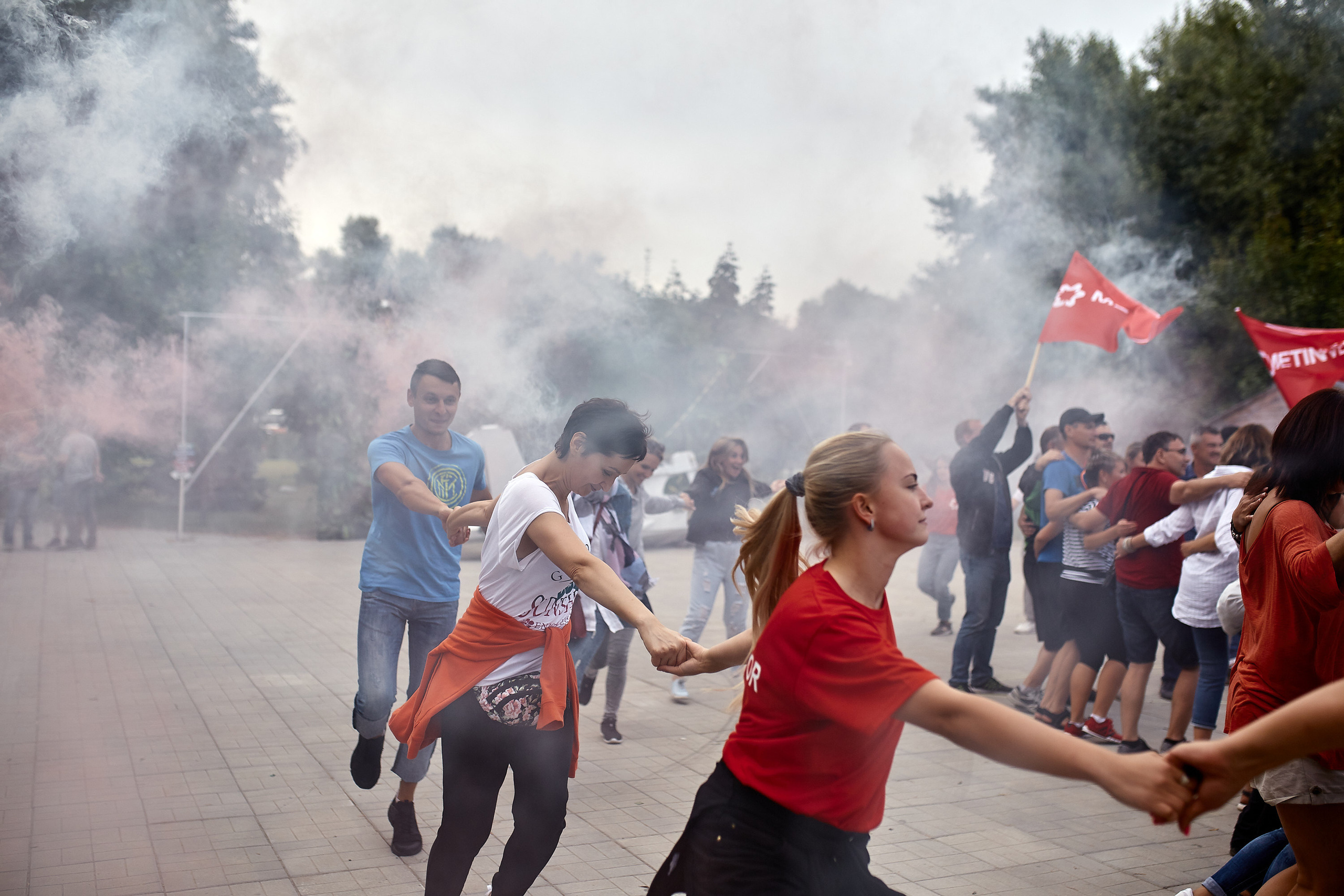 Репортажна фотосессія тимбілдингу для компанії Метінвест Інжинірінг