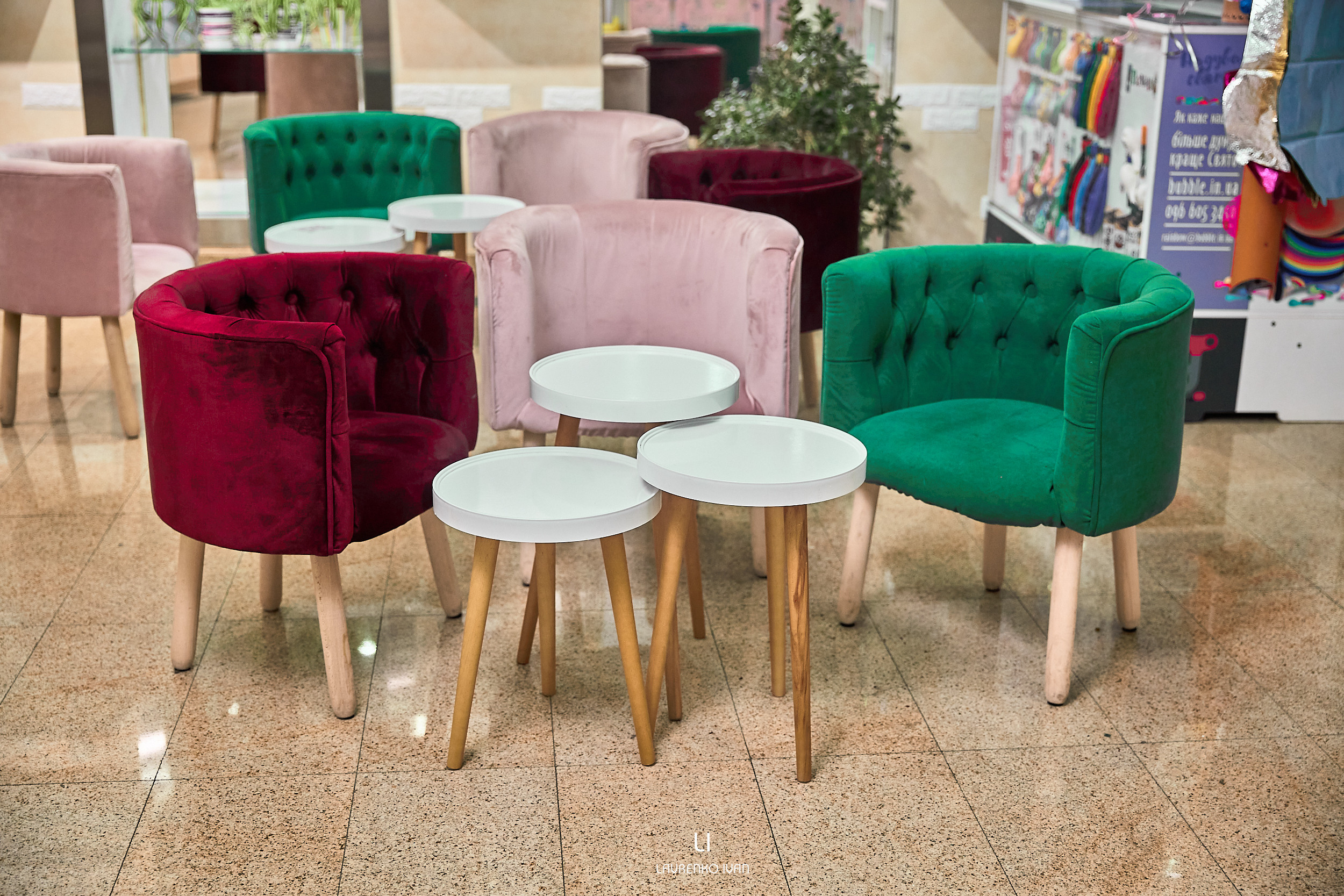 Зйомка інтер’єру дитячого центру ONE SEVEN LOUNGE