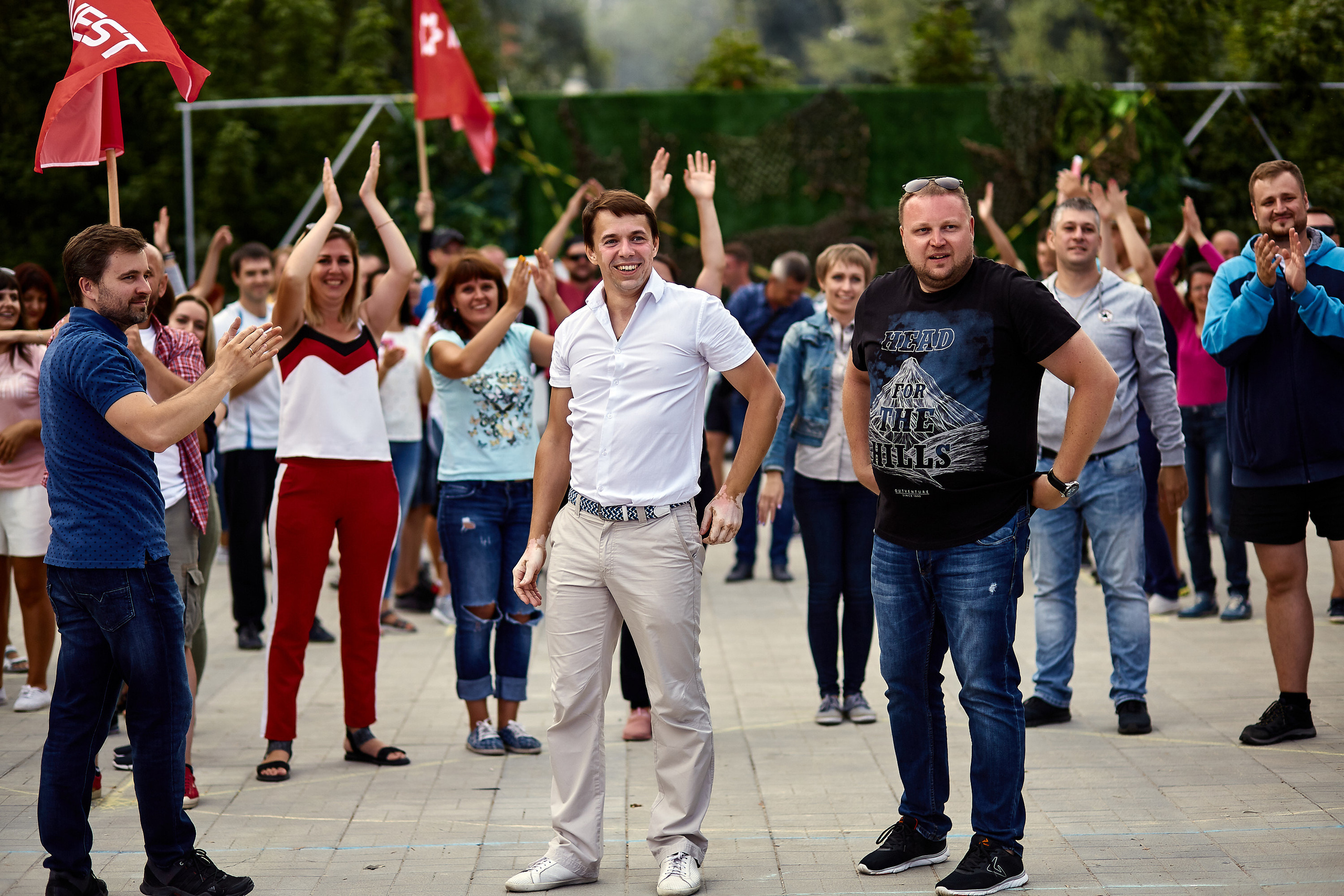 Репортажна фотосессія тимбілдингу для компанії Метінвест Інжинірінг