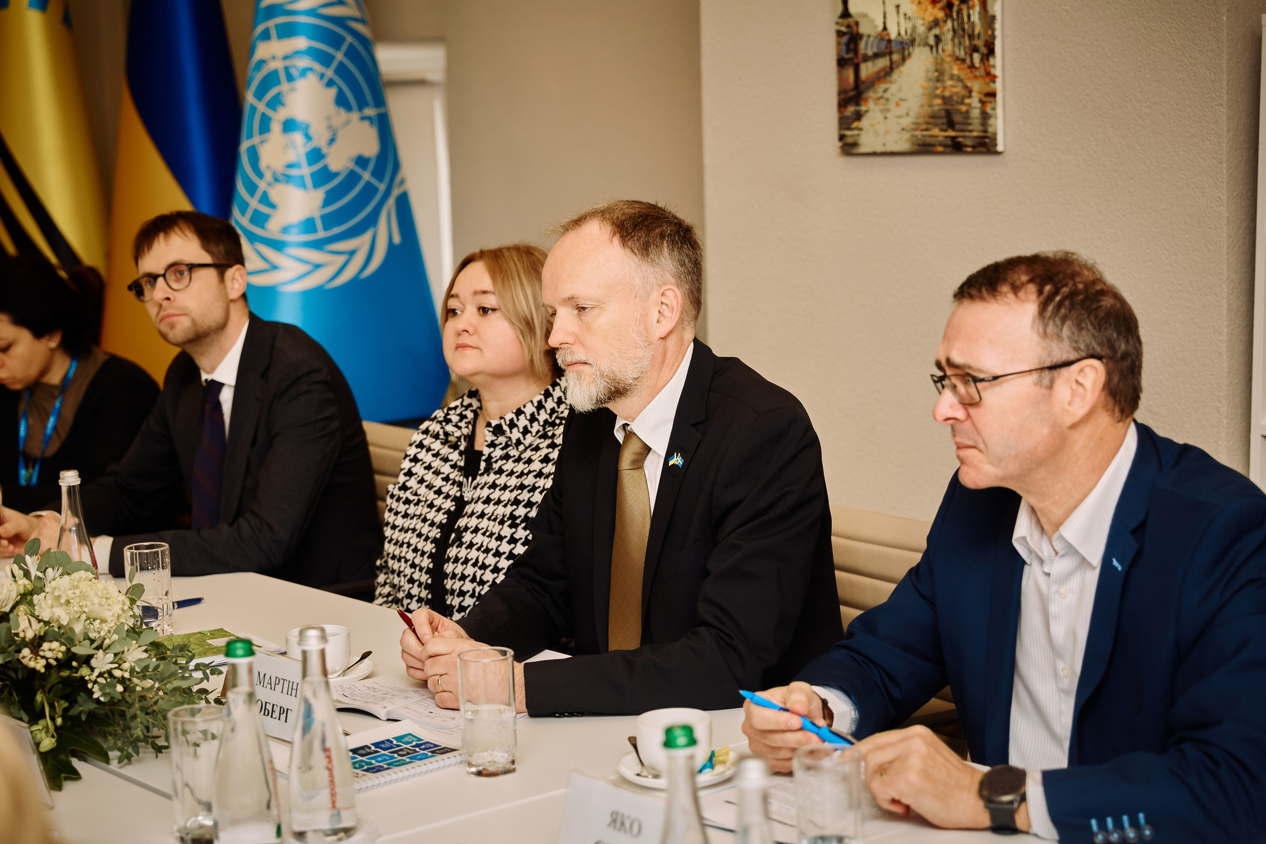 Фото зустрічі посла Австрії, з головами Дніпропетровської, Донецької, Луганської Військової ОДА