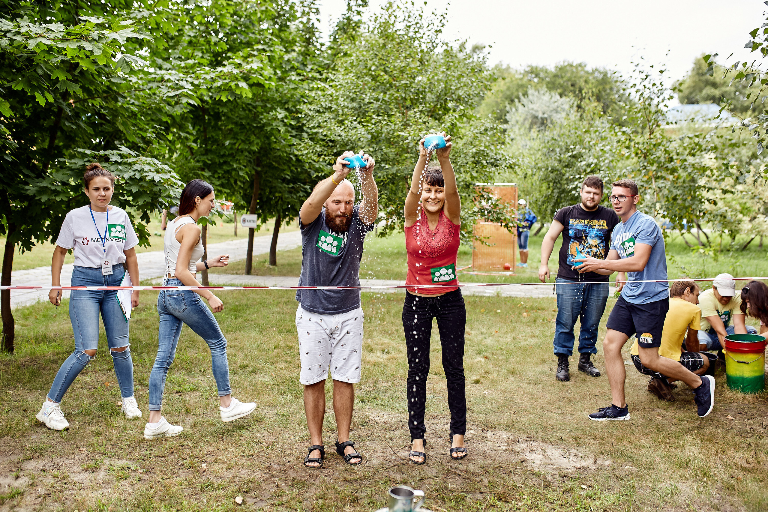 Репортажна фотосессія тимбілдингу для компанії Метінвест Інжинірінг