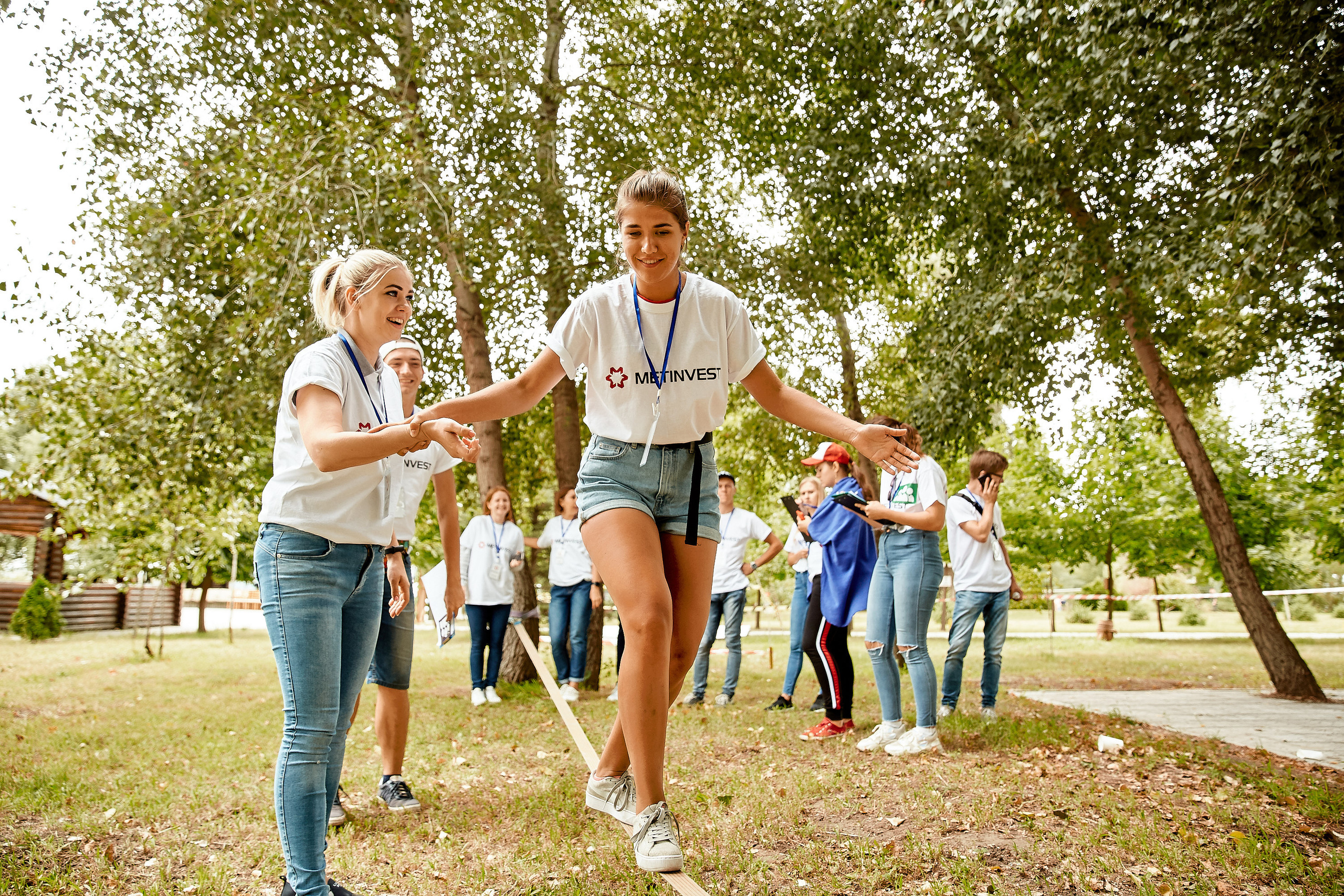 Репортажна фотосессія тимбілдингу для компанії Метінвест Інжинірінг