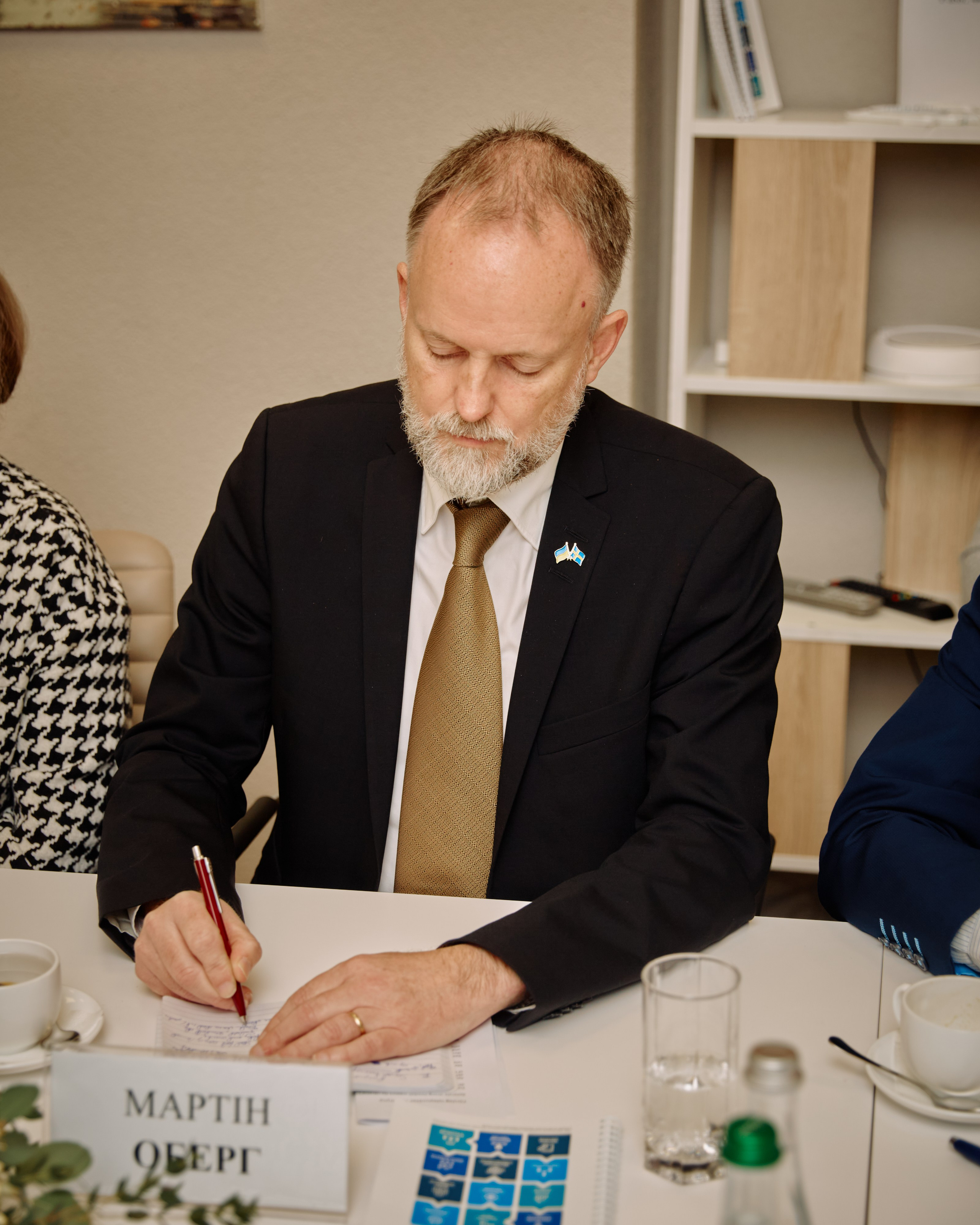 Фото зустрічі посла Австрії, з головами Дніпропетровської, Донецької, Луганської Військової ОДА