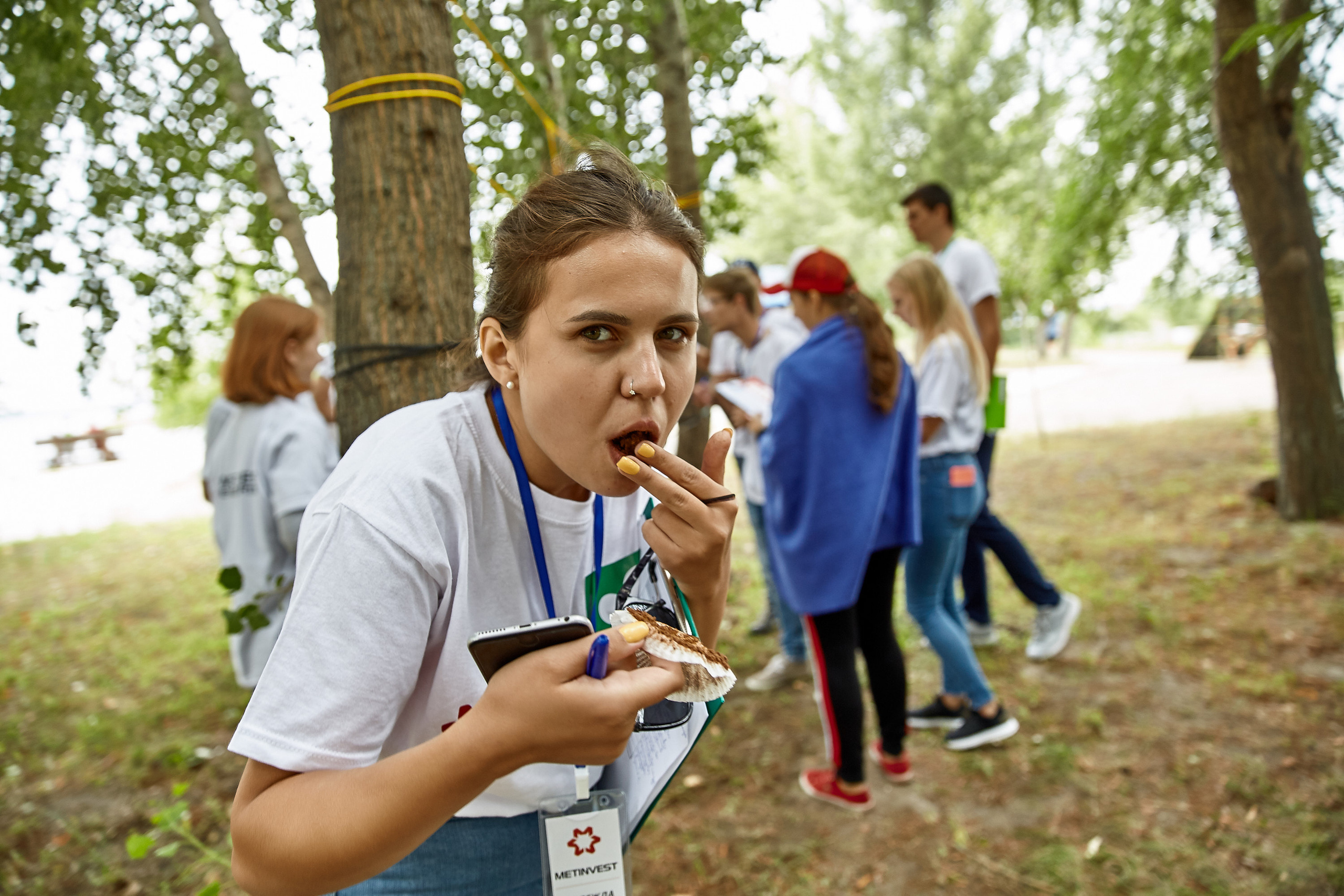 Репортажна фотосессія тимбілдингу для компанії Метінвест Інжинірінг