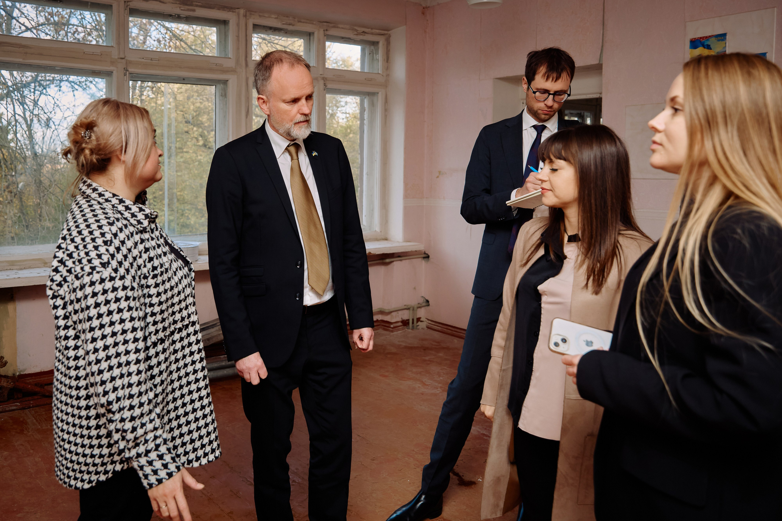 Фото зустрічі посла Австрії, з головами Дніпропетровської, Донецької, Луганської Військової ОДА