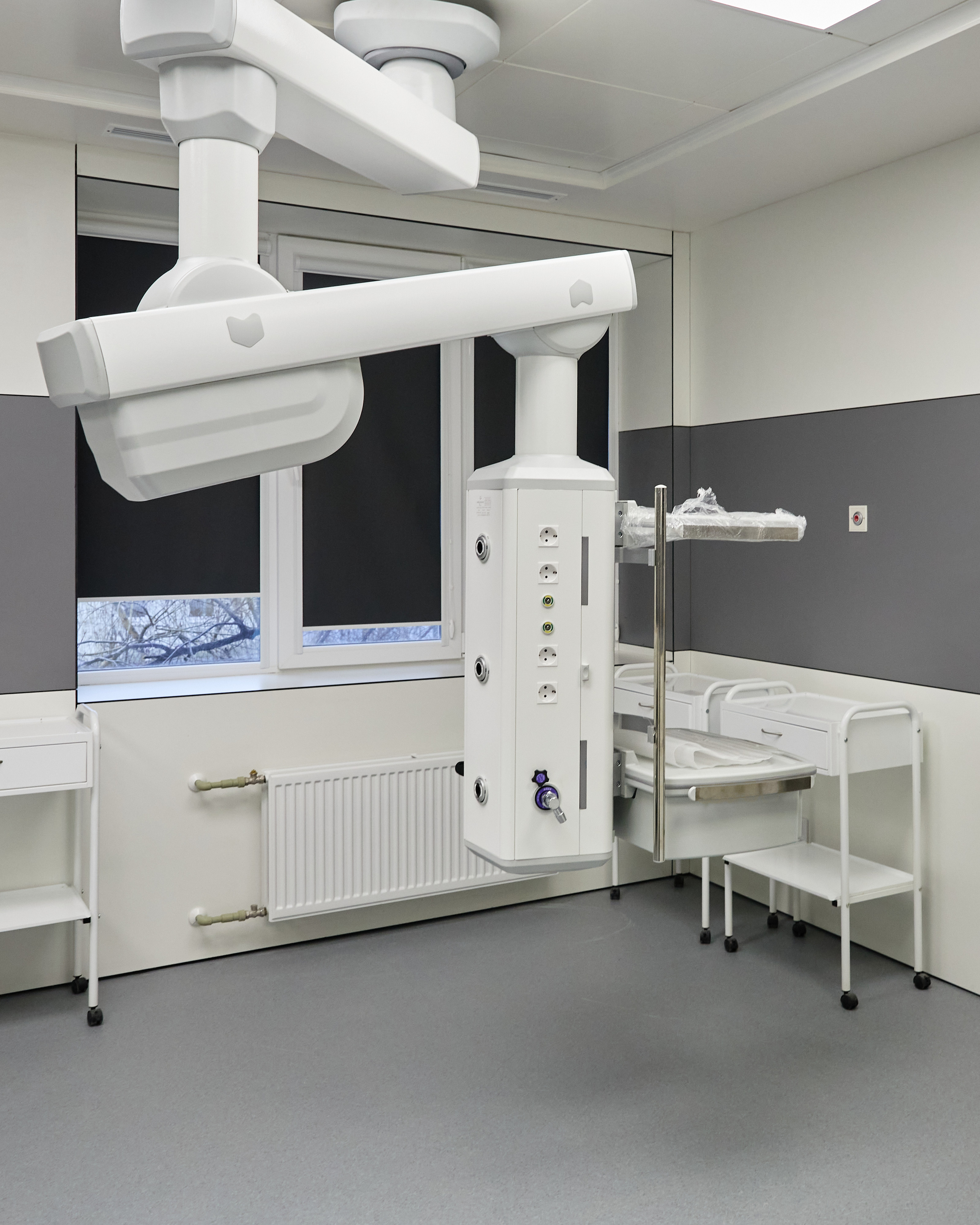 Интерьерное фото отделения интенсивной терапии, больницы г. Днепр