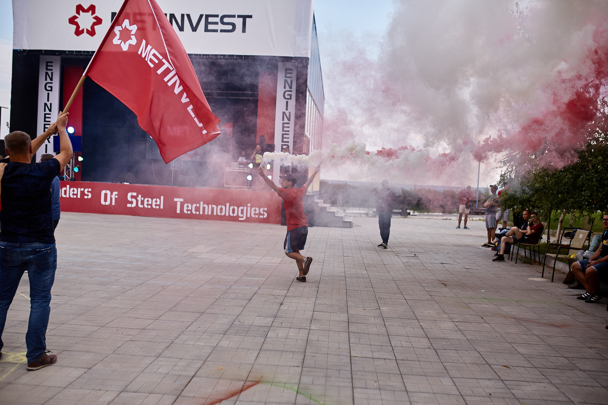 Репортажна фотосессія тимбілдингу для компанії Метінвест Інжинірінг