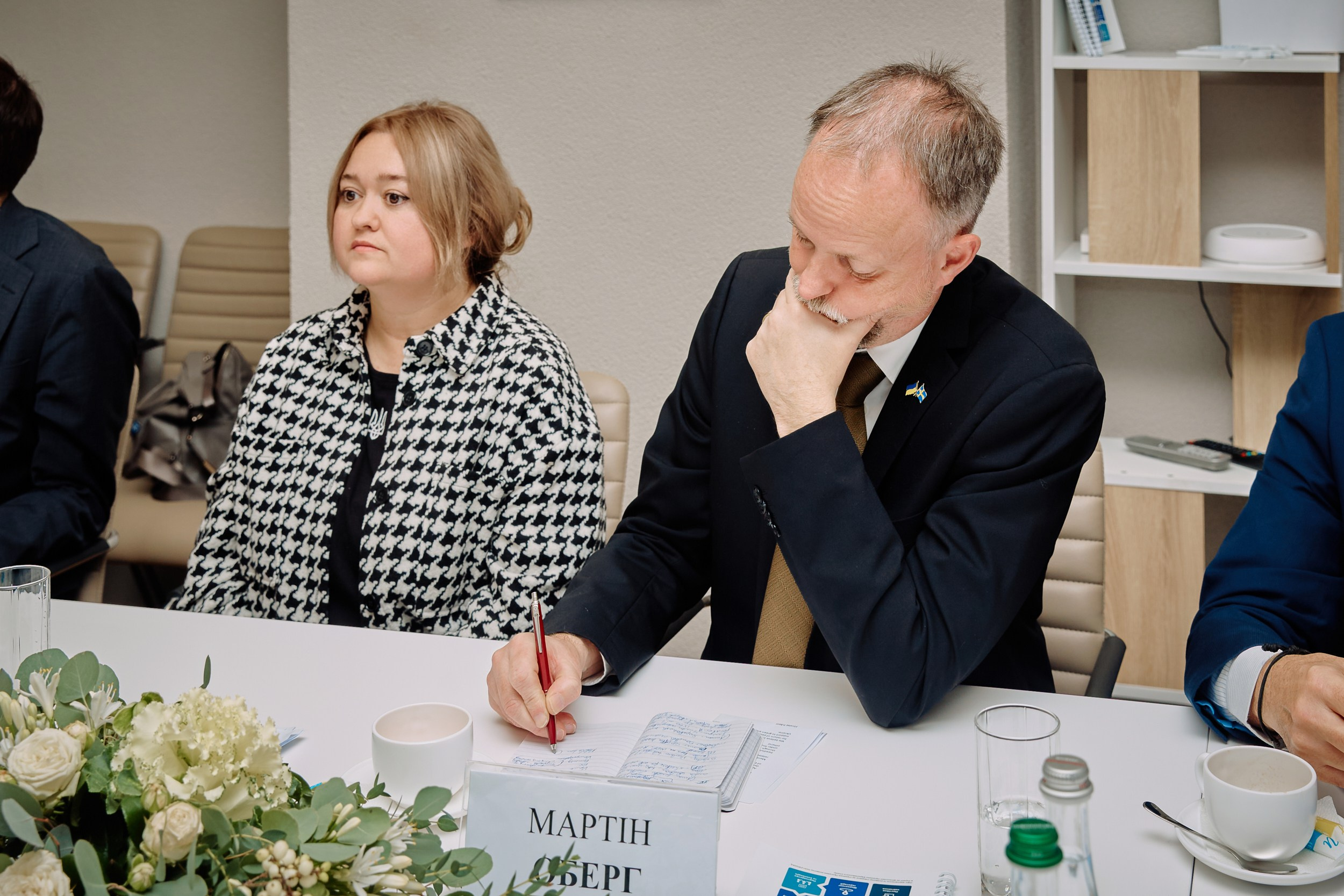 Фото зустрічі посла Австрії, з головами Дніпропетровської, Донецької, Луганської Військової ОДА