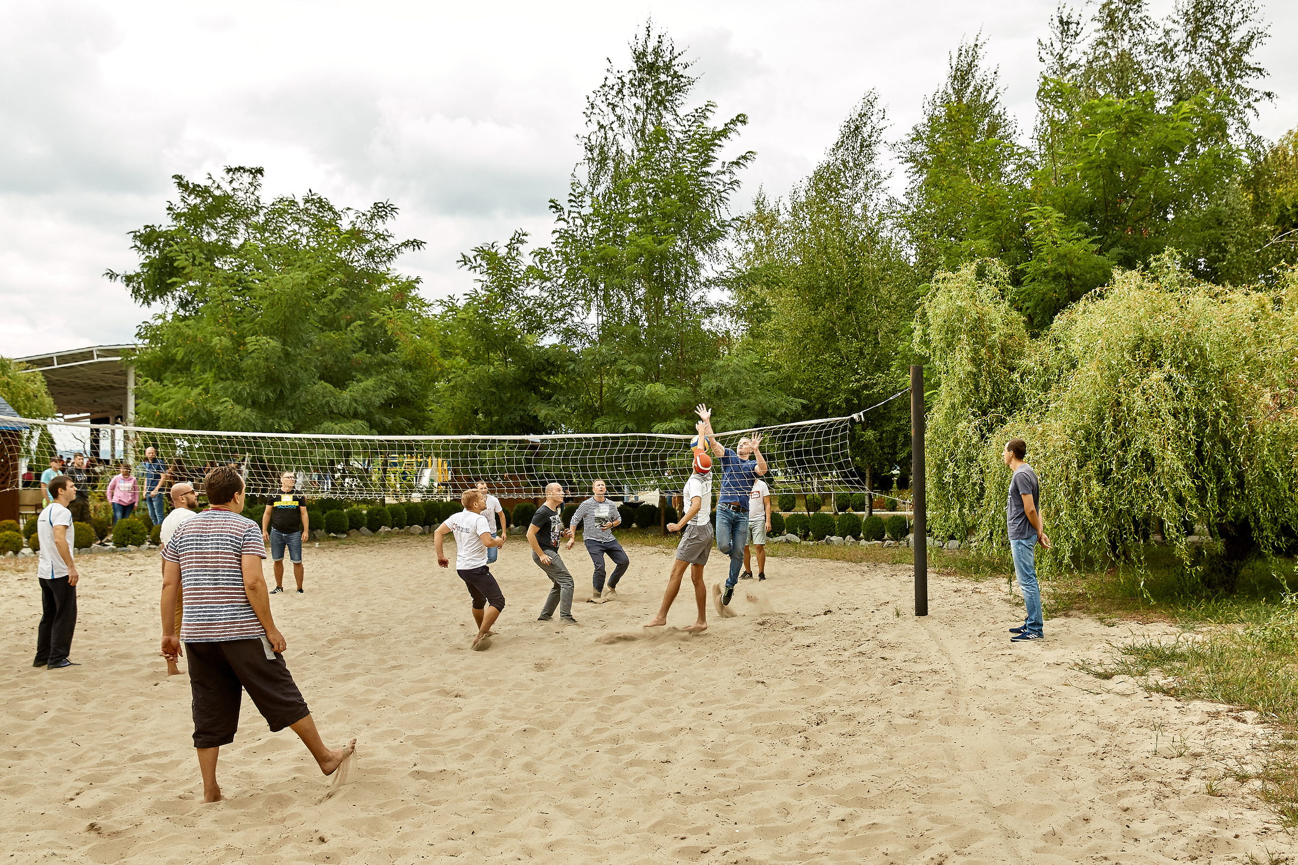Репортажна фотосессія тимбілдингу для компанії Метінвест Інжинірінг