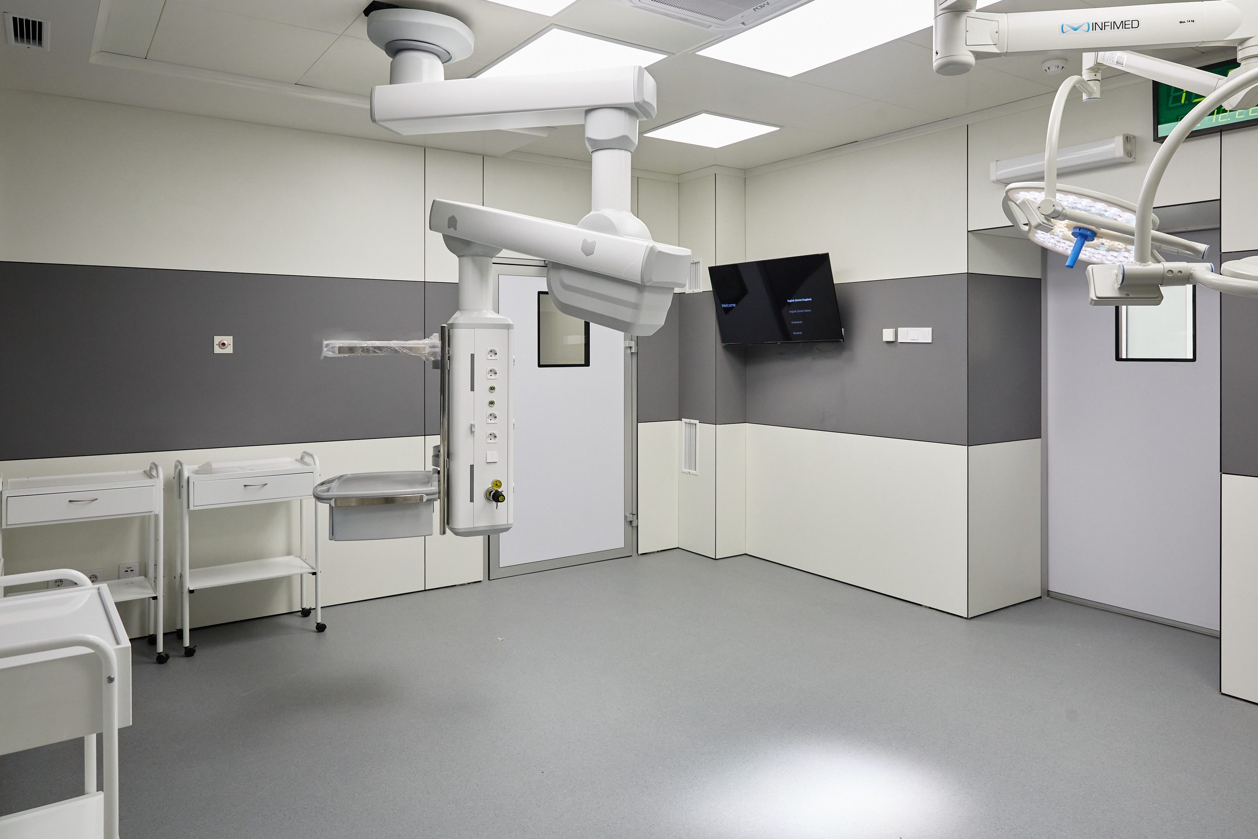 Интерьерное фото отделения интенсивной терапии, больницы г. Днепр