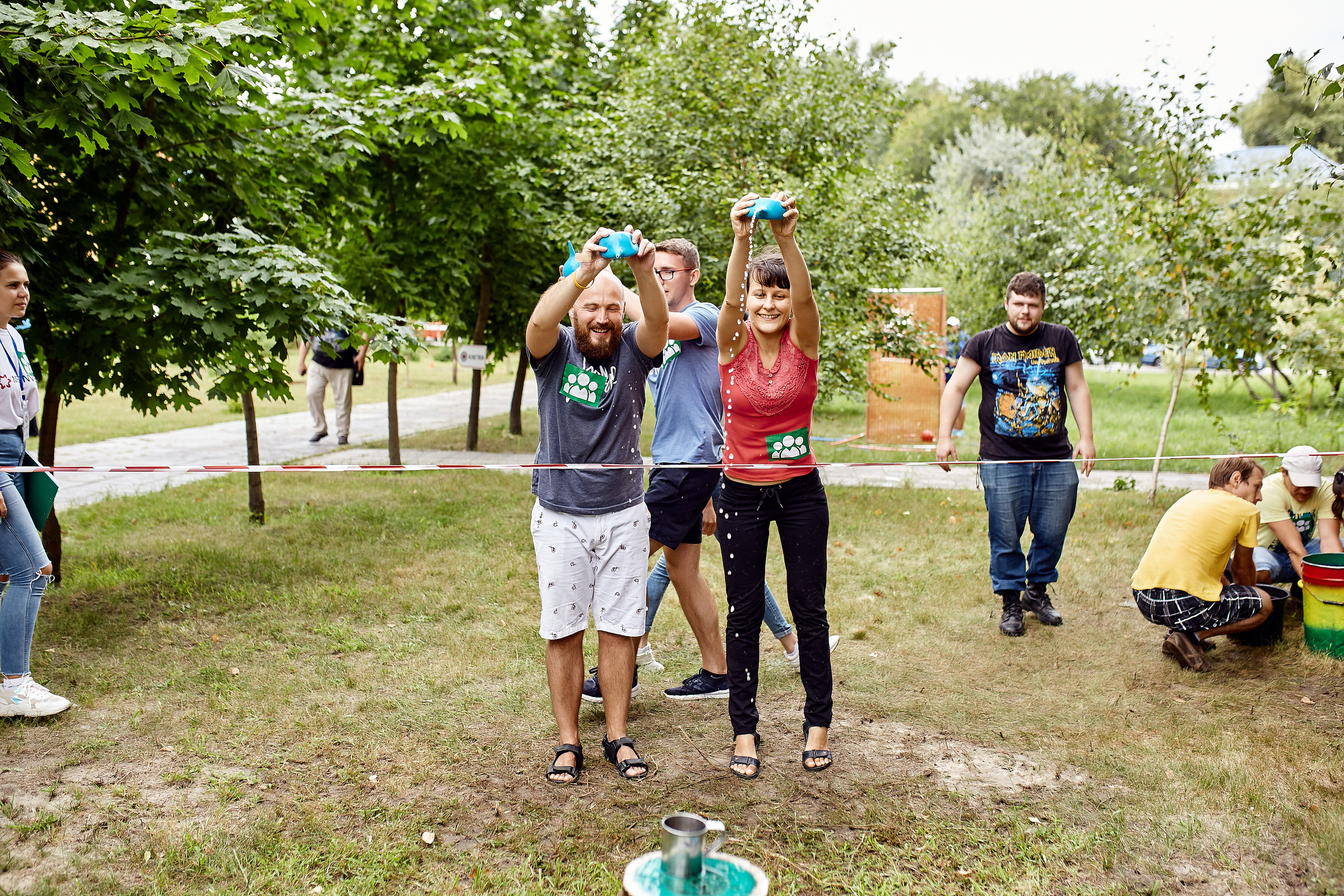 Репортажна фотосессія тимбілдингу для компанії Метінвест Інжинірінг