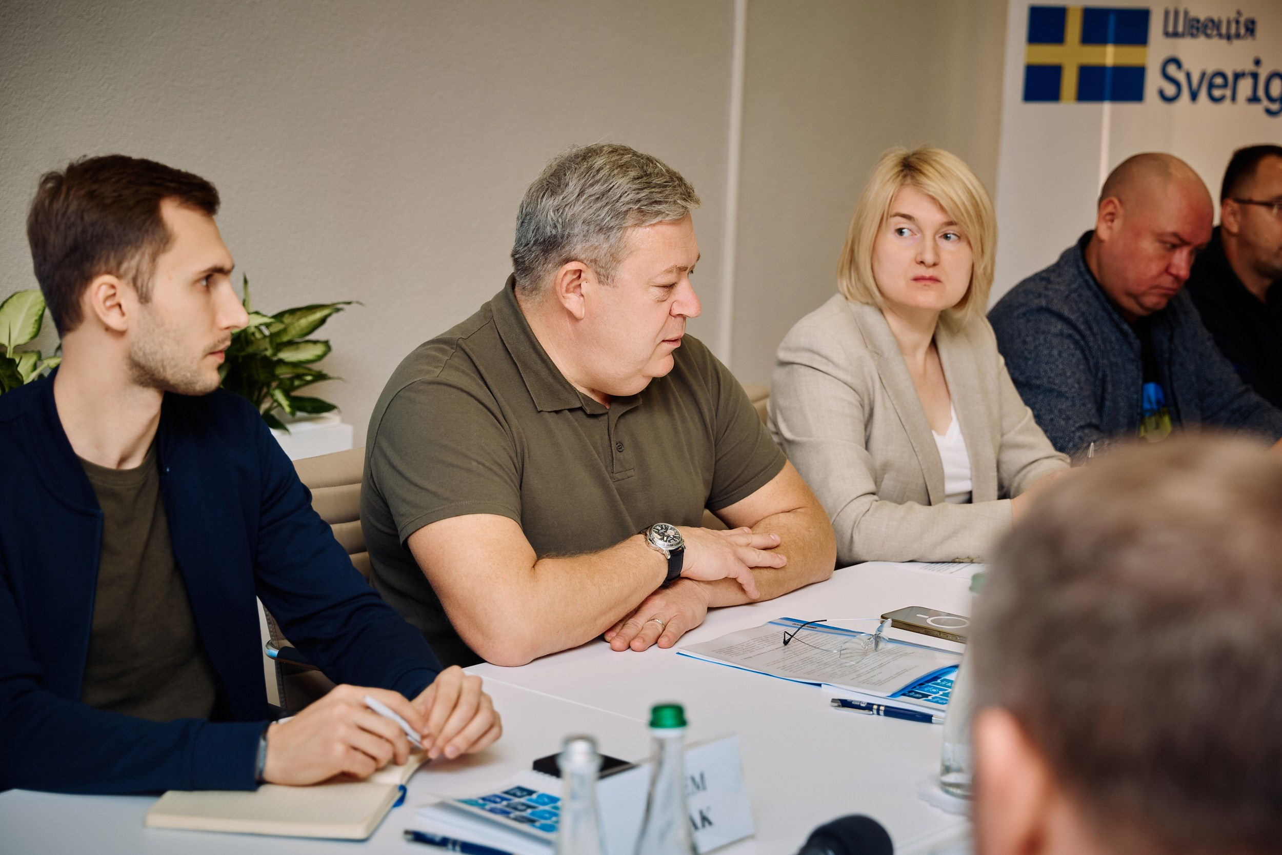 Фото зустрічі посла Австрії, з головами Дніпропетровської, Донецької, Луганської Військової ОДА