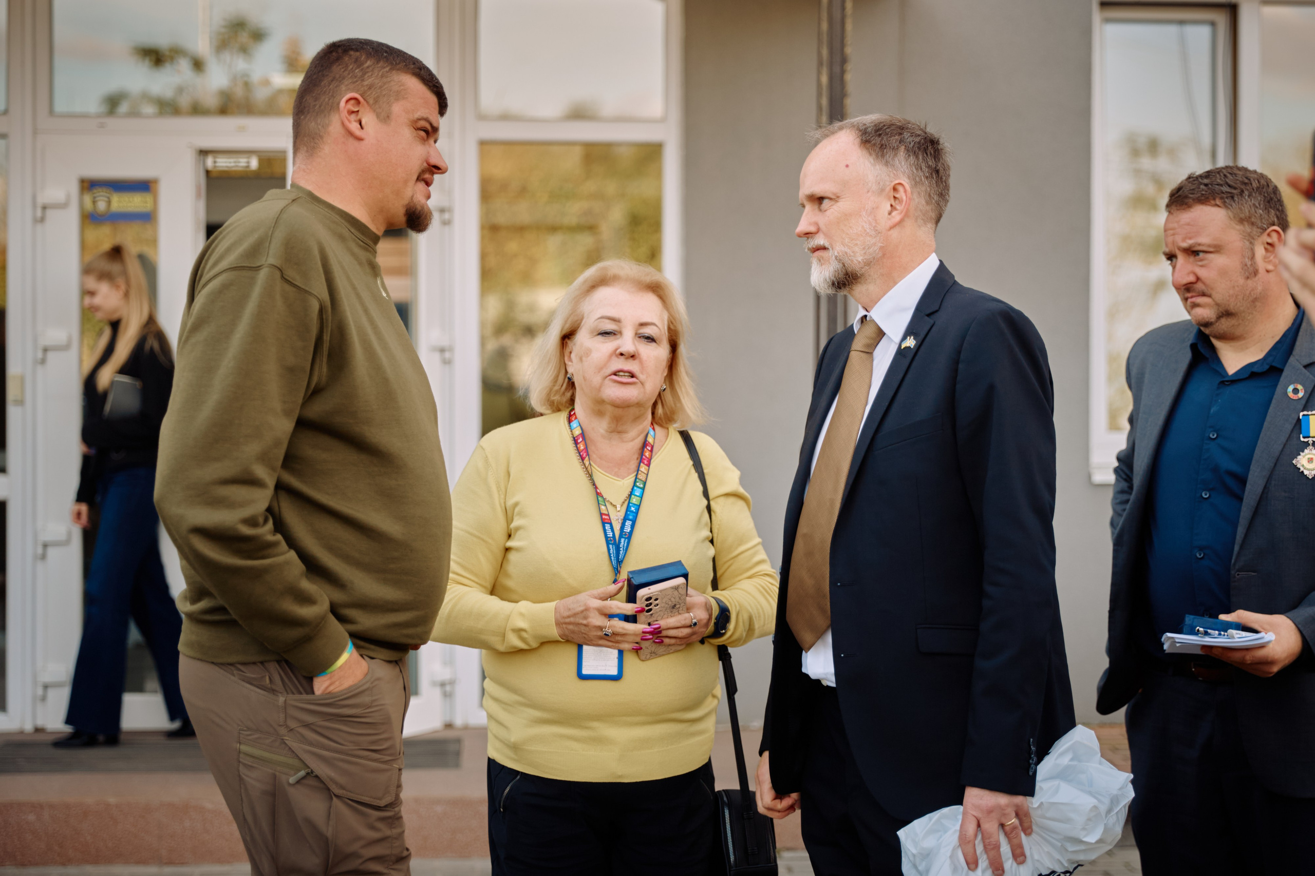 Фото зустрічі посла Австрії, з головами Дніпропетровської, Донецької, Луганської Військової ОДА