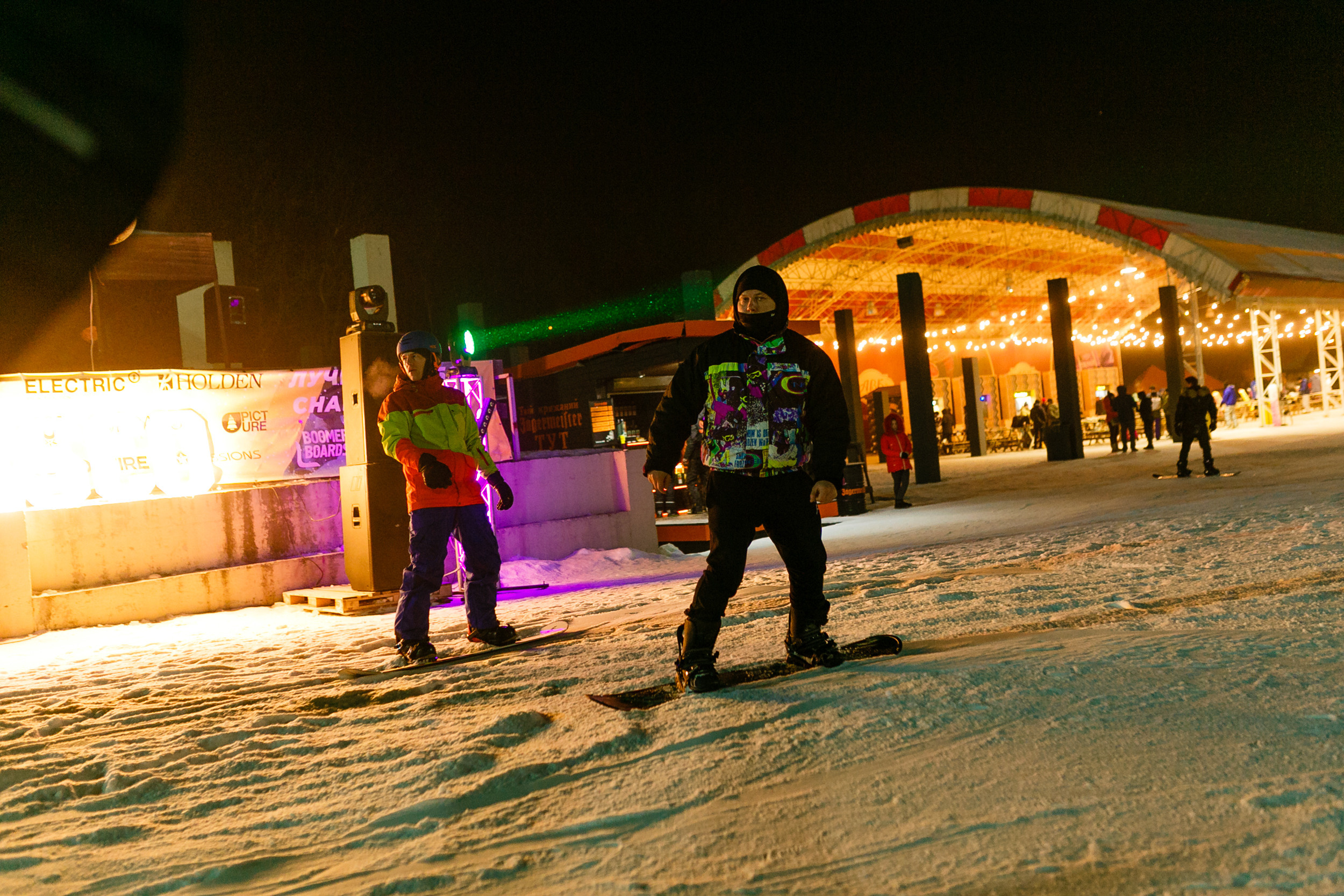 Фото спортивных событий Днепр. Ночные катания Лавина Днепр