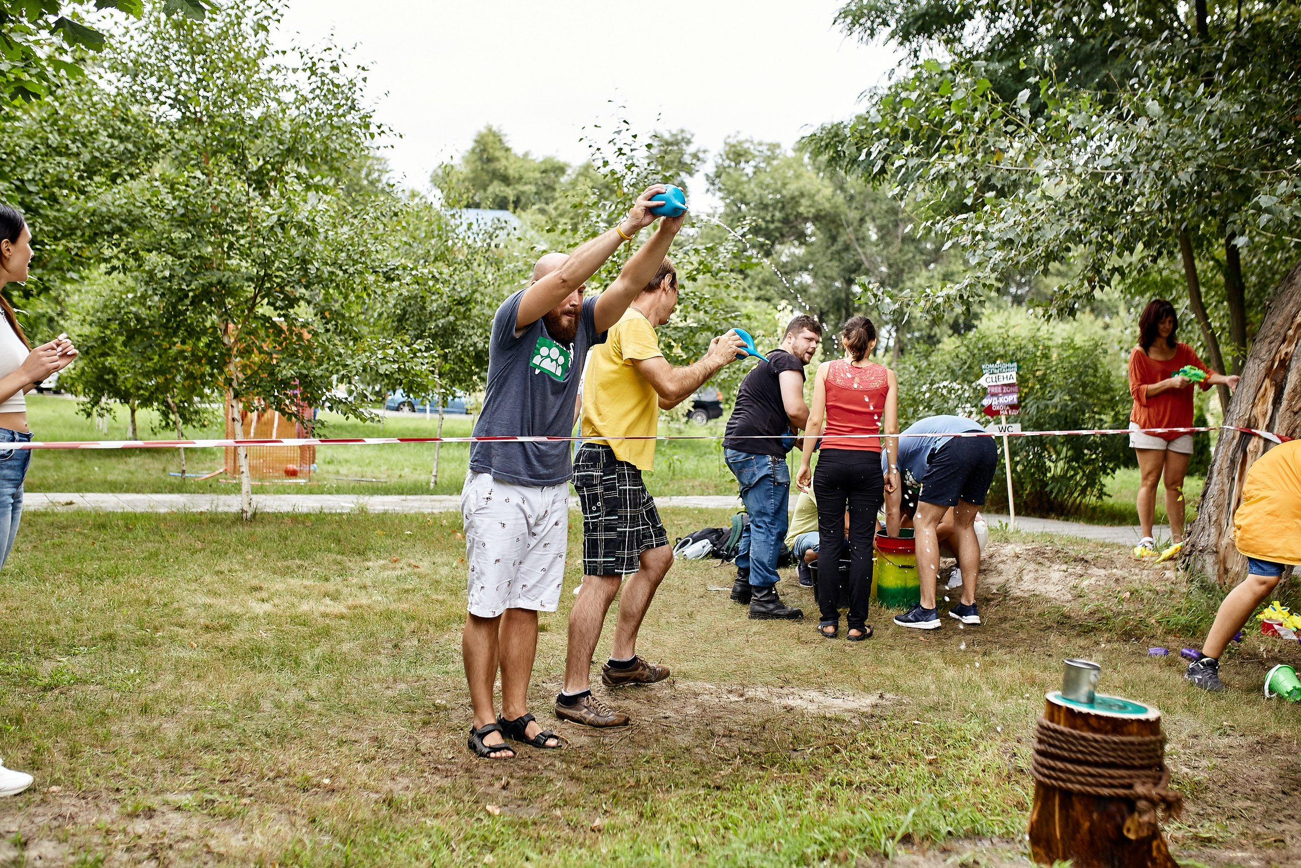 Репортажна фотосессія тимбілдингу для компанії Метінвест Інжинірінг