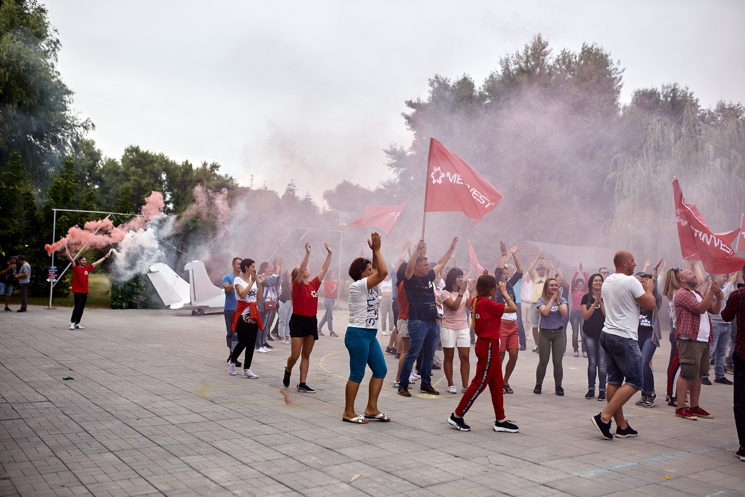Репортажна фотосессія тимбілдингу для компанії Метінвест Інжинірінг