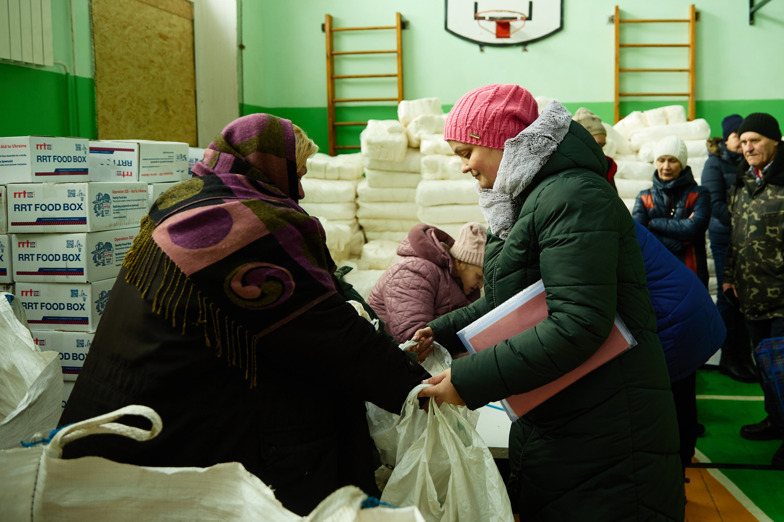 Высокополье Херсонская область. Гуманитарная помощь