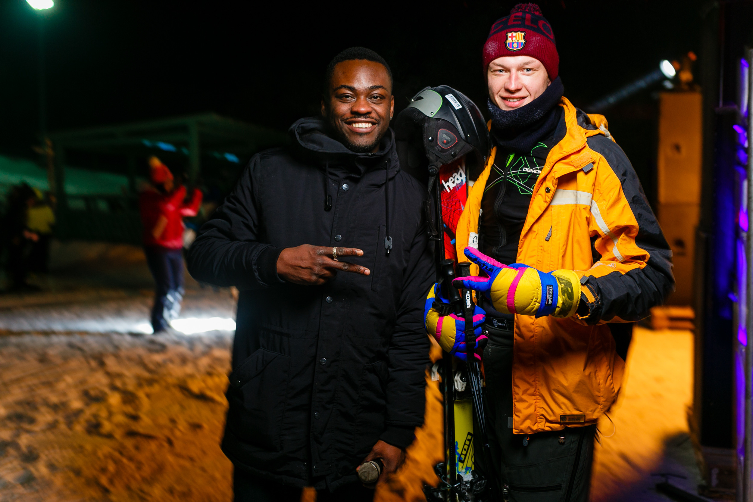 Фото спортивных событий Днепр. Ночные катания Лавина Днепр