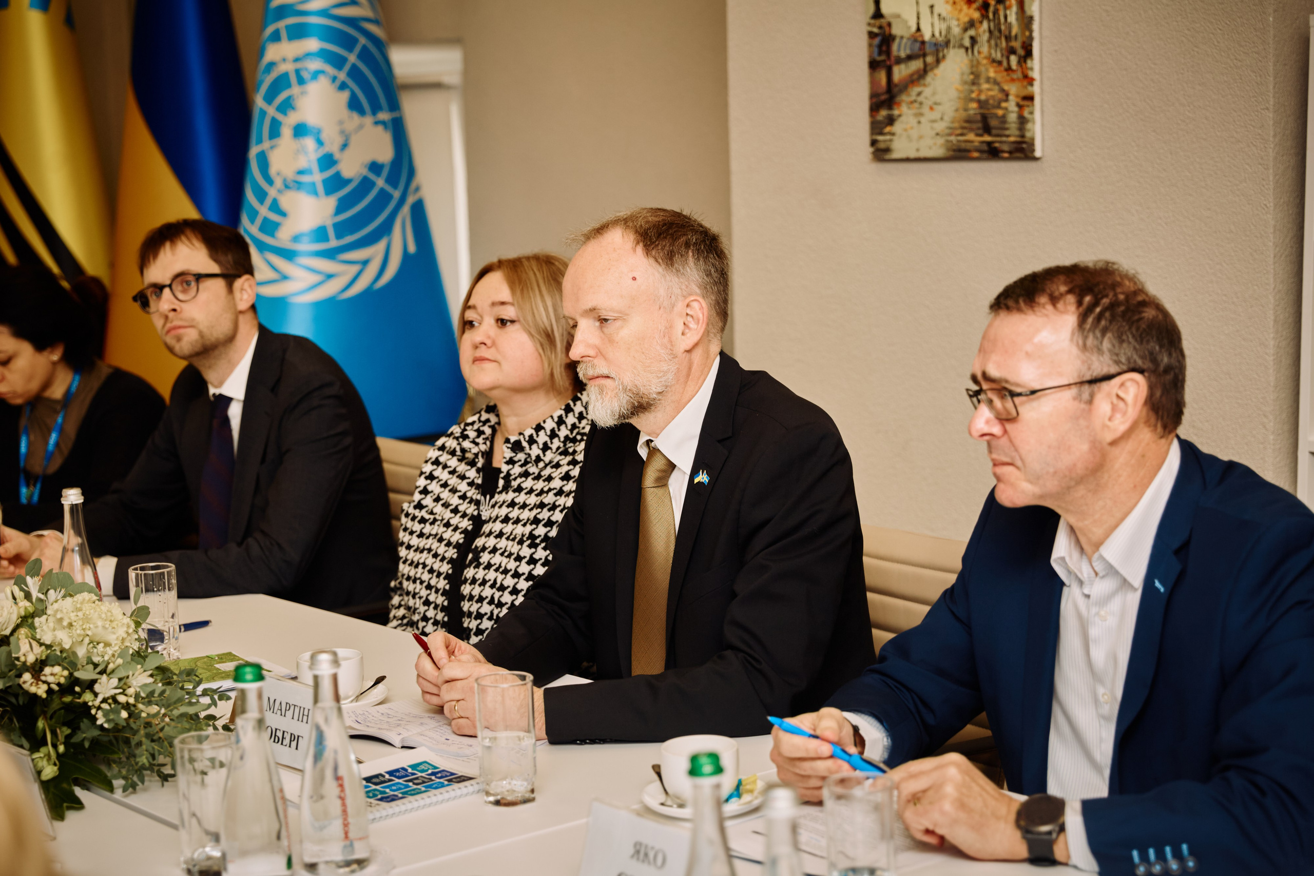 Фото зустрічі посла Австрії, з головами Дніпропетровської, Донецької, Луганської Військової ОДА