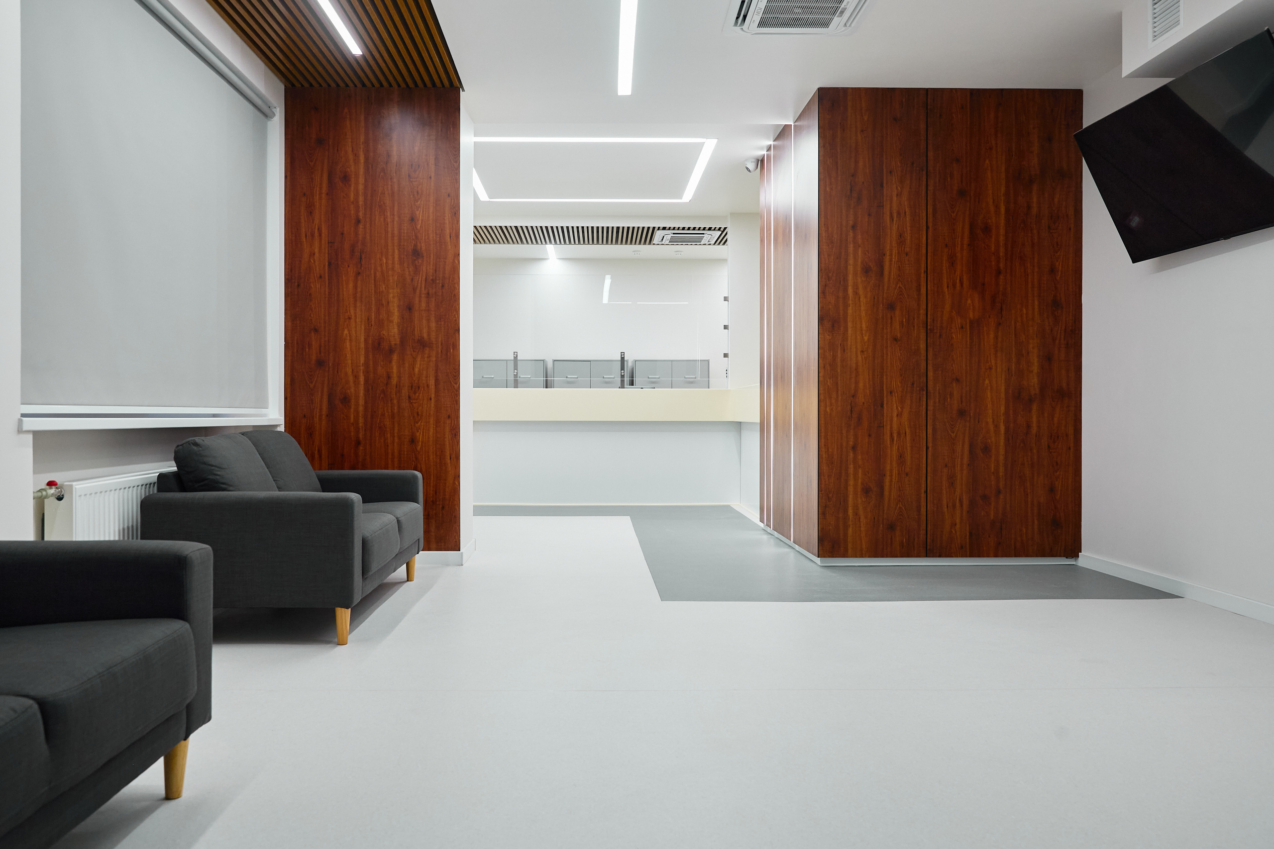 Интерьерное фото отделения интенсивной терапии, больницы г. Днепр