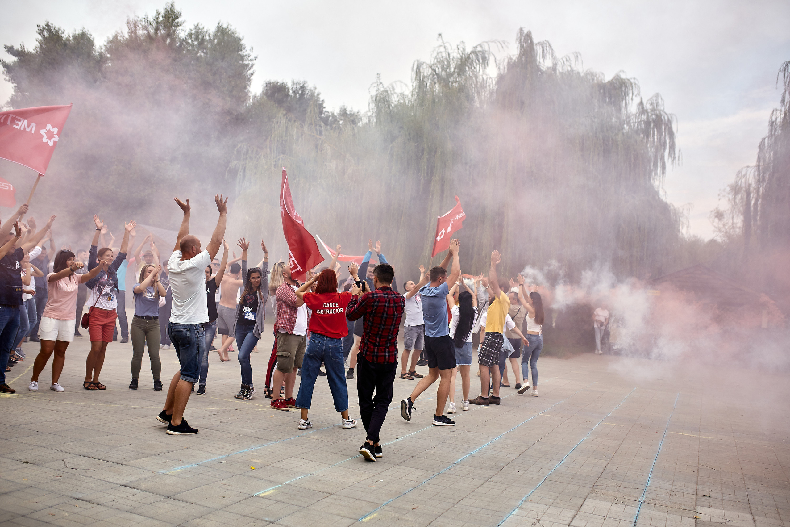 Репортажна фотосессія тимбілдингу для компанії Метінвест Інжинірінг