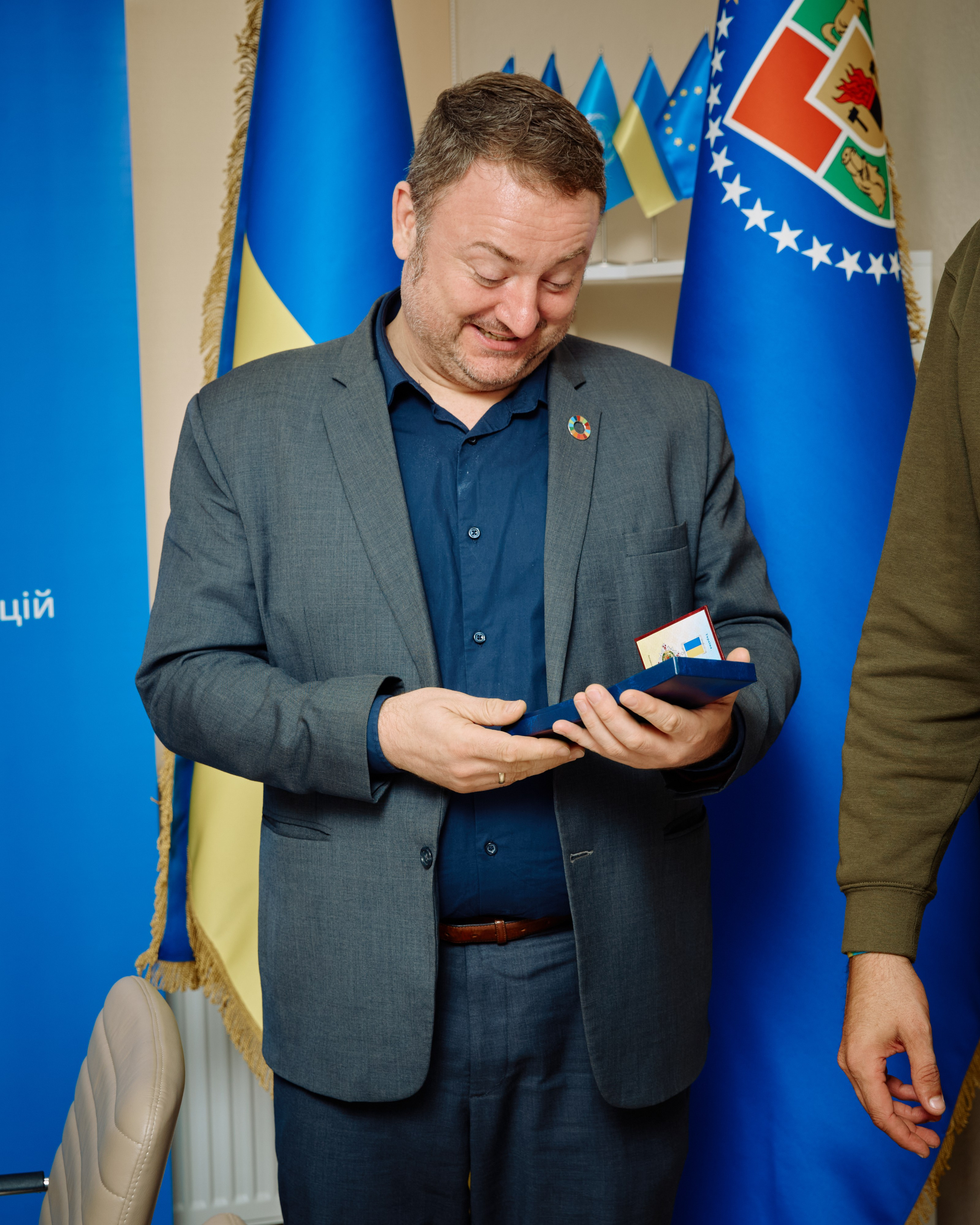 Фото зустрічі посла Австрії, з головами Дніпропетровської, Донецької, Луганської Військової ОДА