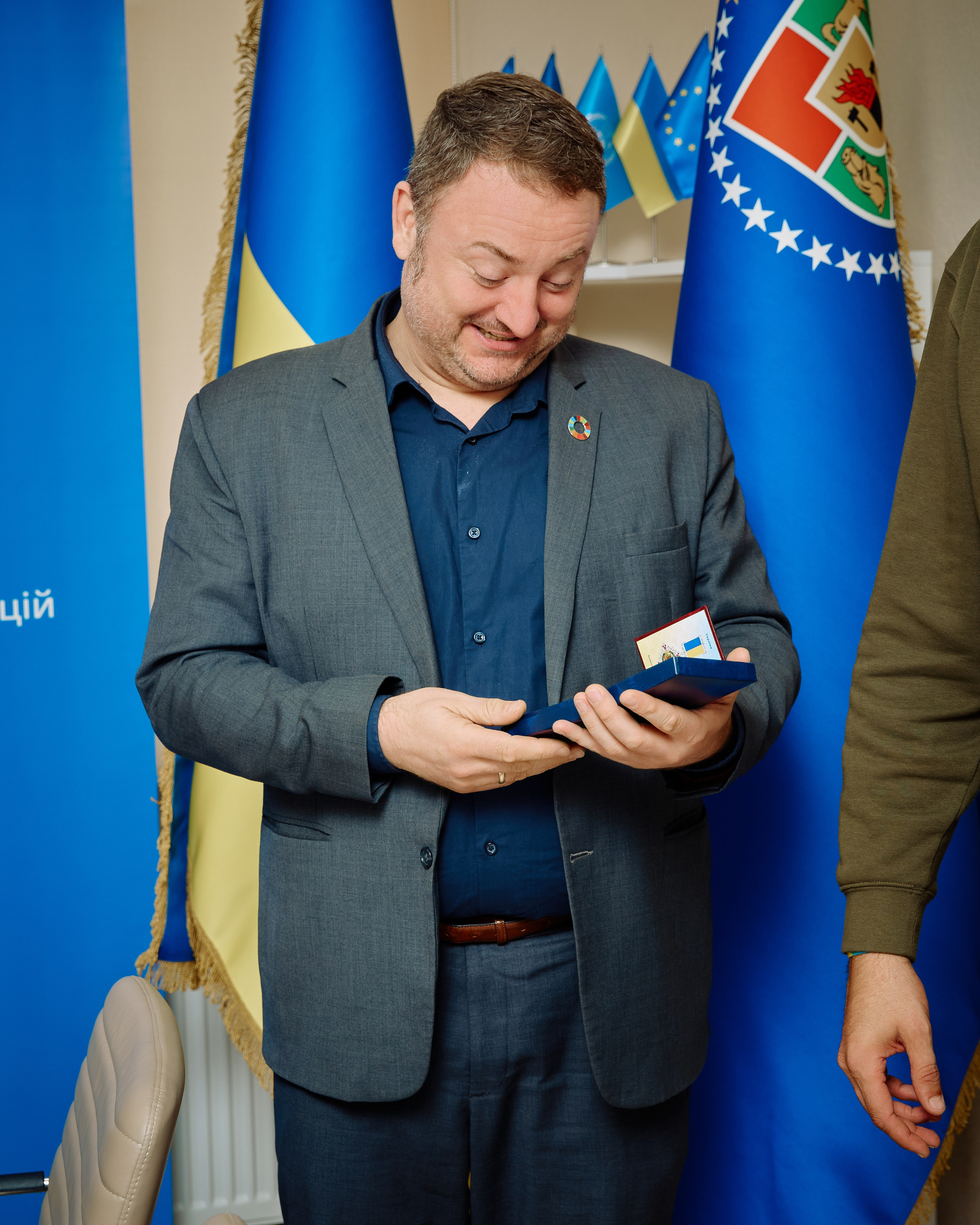 Фото зустрічі посла Австрії, з головами Дніпропетровської, Донецької, Луганської Військової ОДА