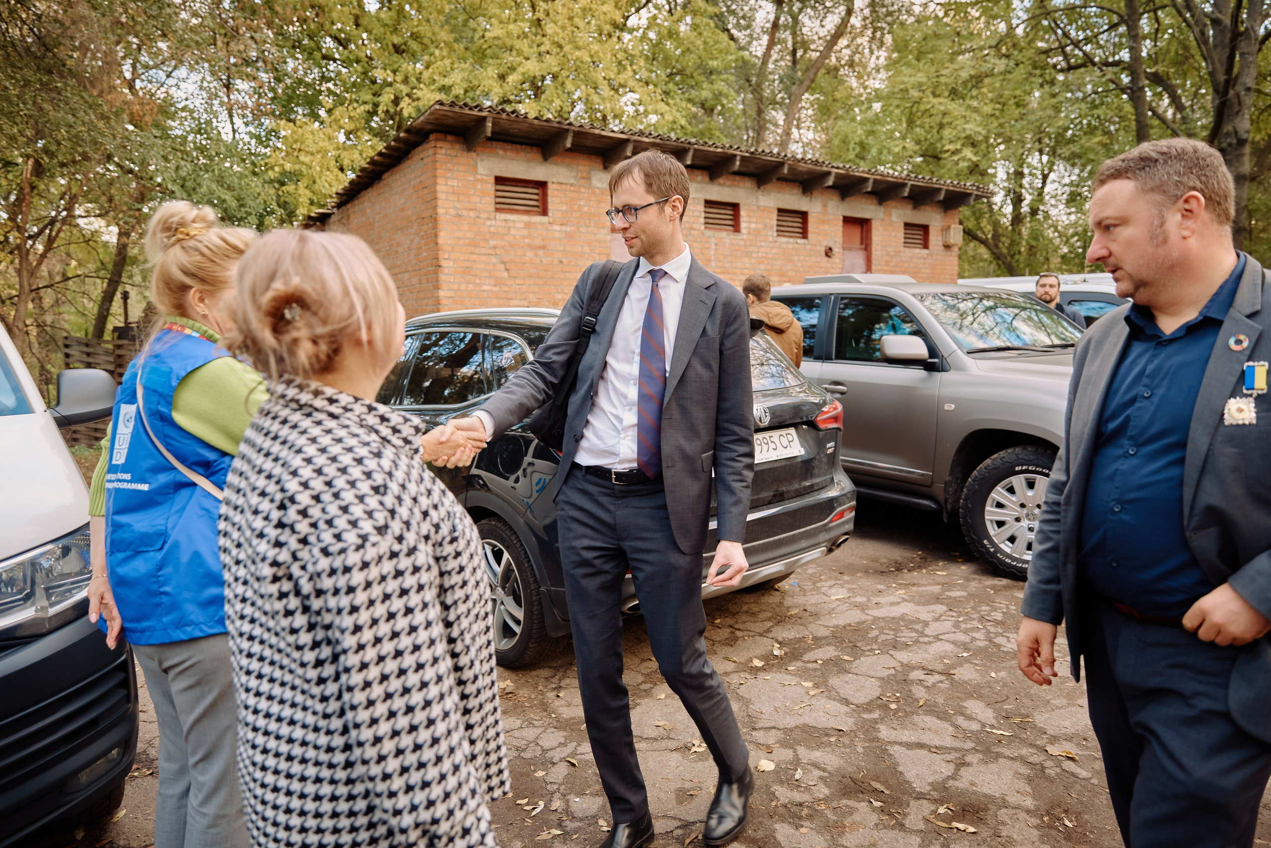 Фото зустрічі посла Австрії, з головами Дніпропетровської, Донецької, Луганської Військової ОДА