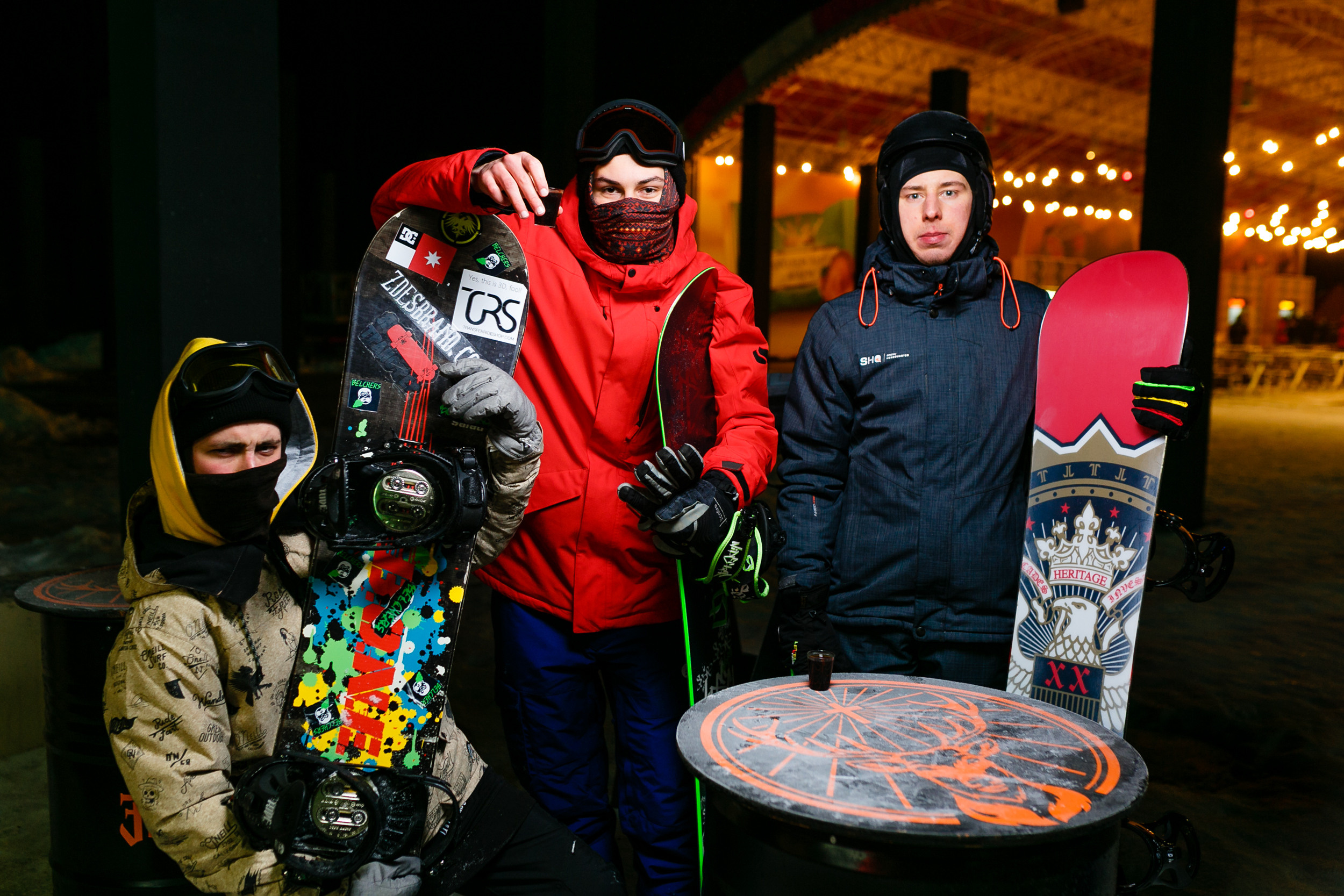 Фото спортивных событий Днепр. Ночные катания Лавина Днепр