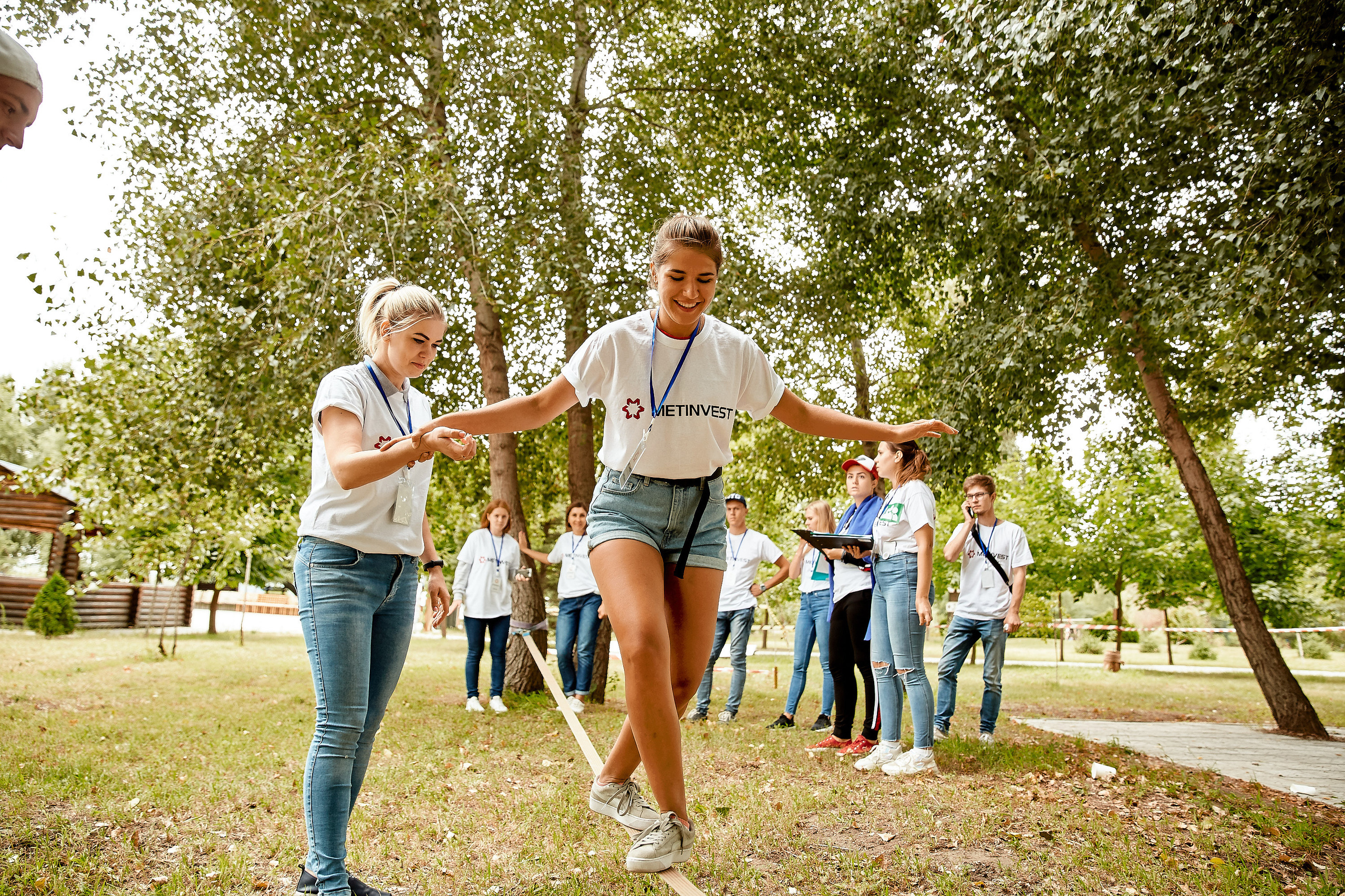 Репортажна фотосессія тимбілдингу для компанії Метінвест Інжинірінг