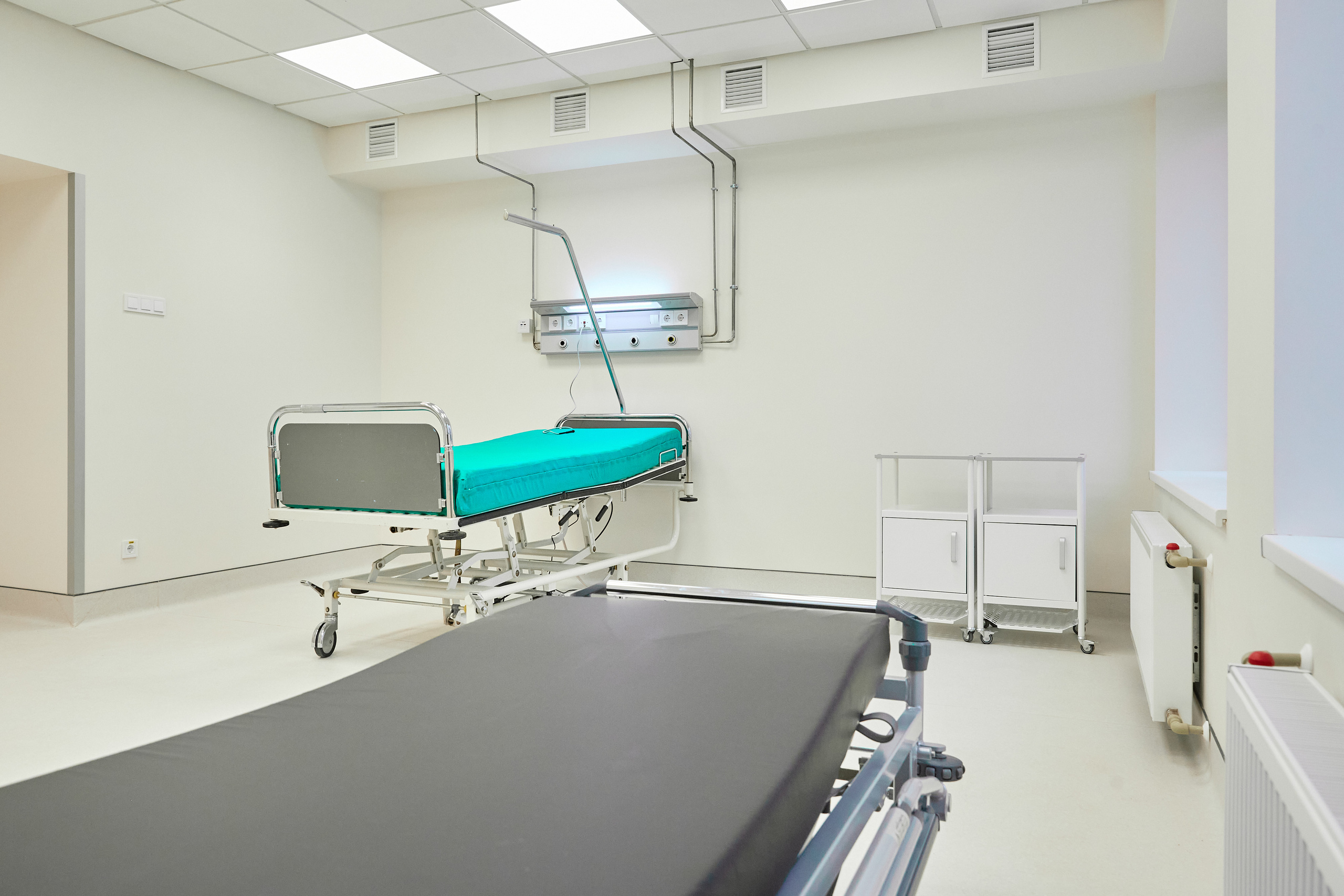 Интерьерное фото отделения интенсивной терапии, больницы г. Днепр