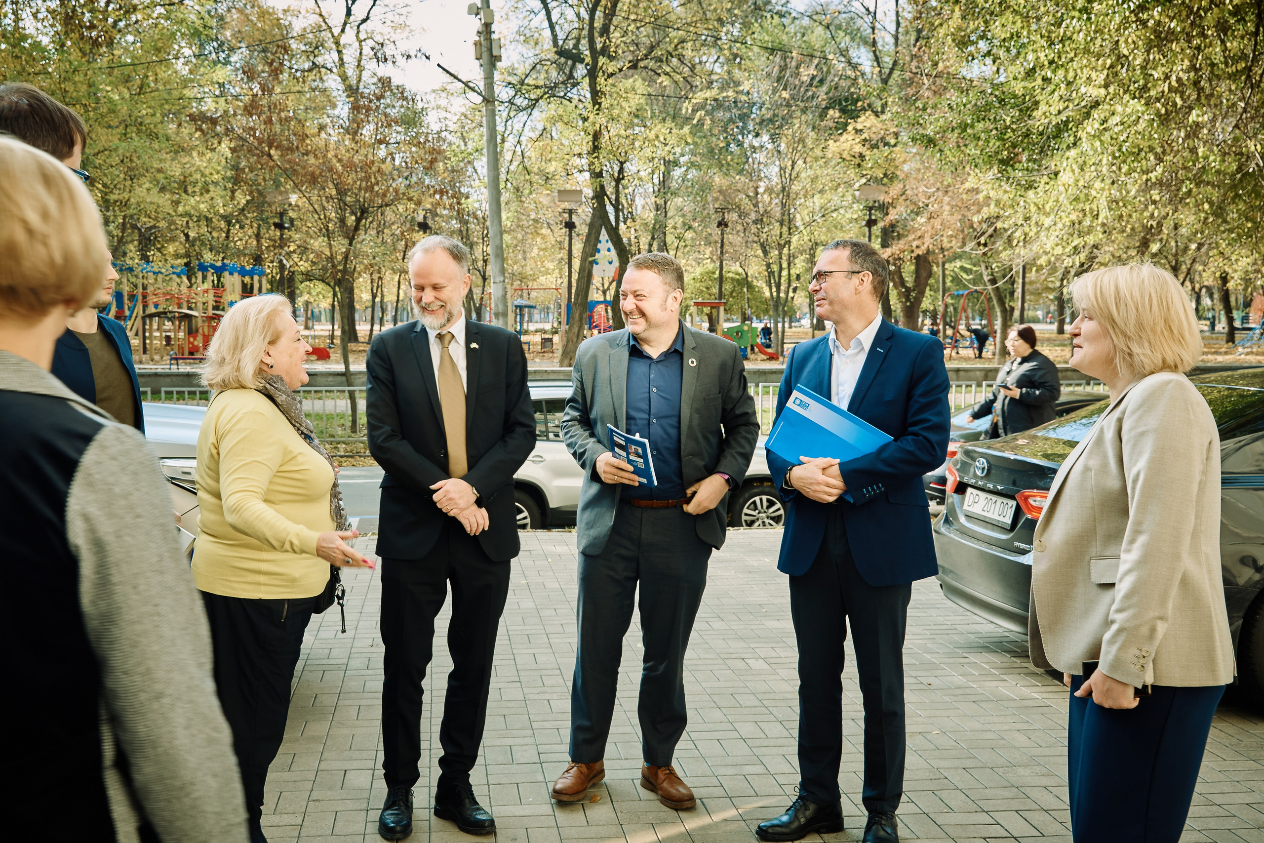 Фото зустрічі посла Австрії, з головами Дніпропетровської, Донецької, Луганської Військової ОДА