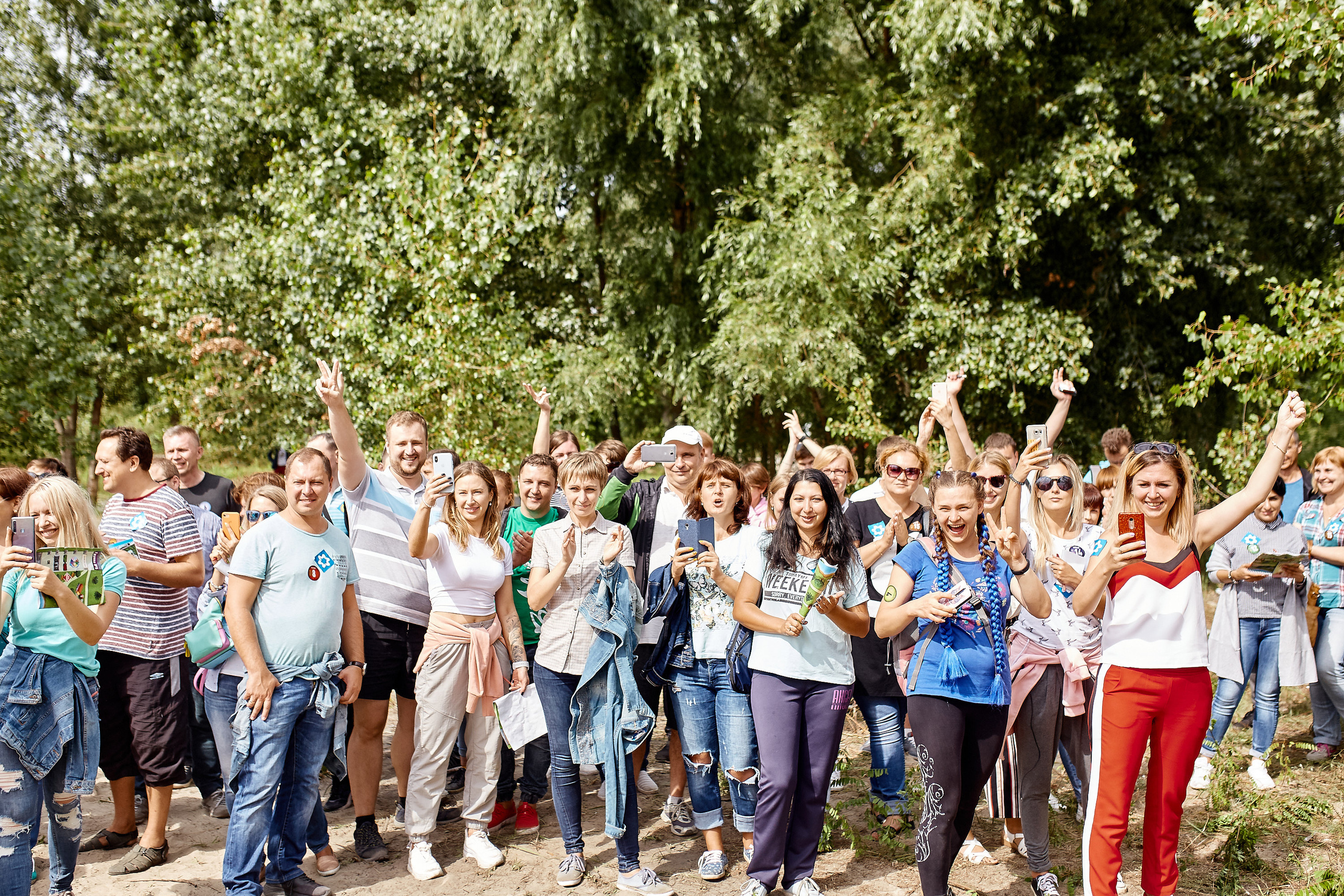 Репортажна фотосессія тимбілдингу для компанії Метінвест Інжинірінг