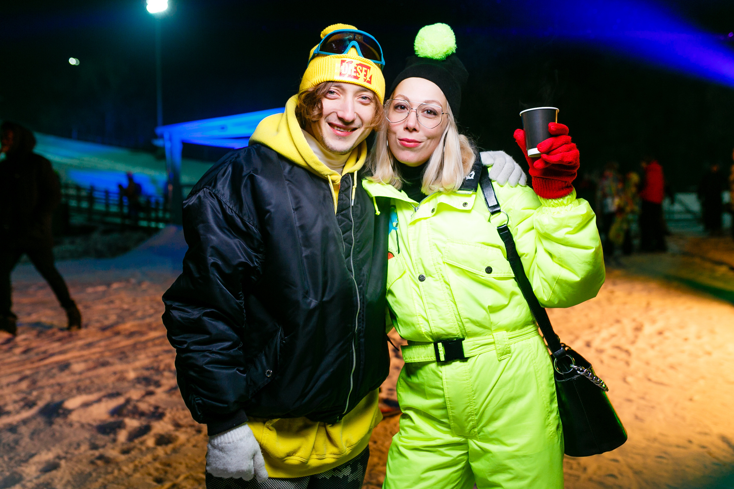 Фото спортивных событий Днепр. Ночные катания Лавина Днепр