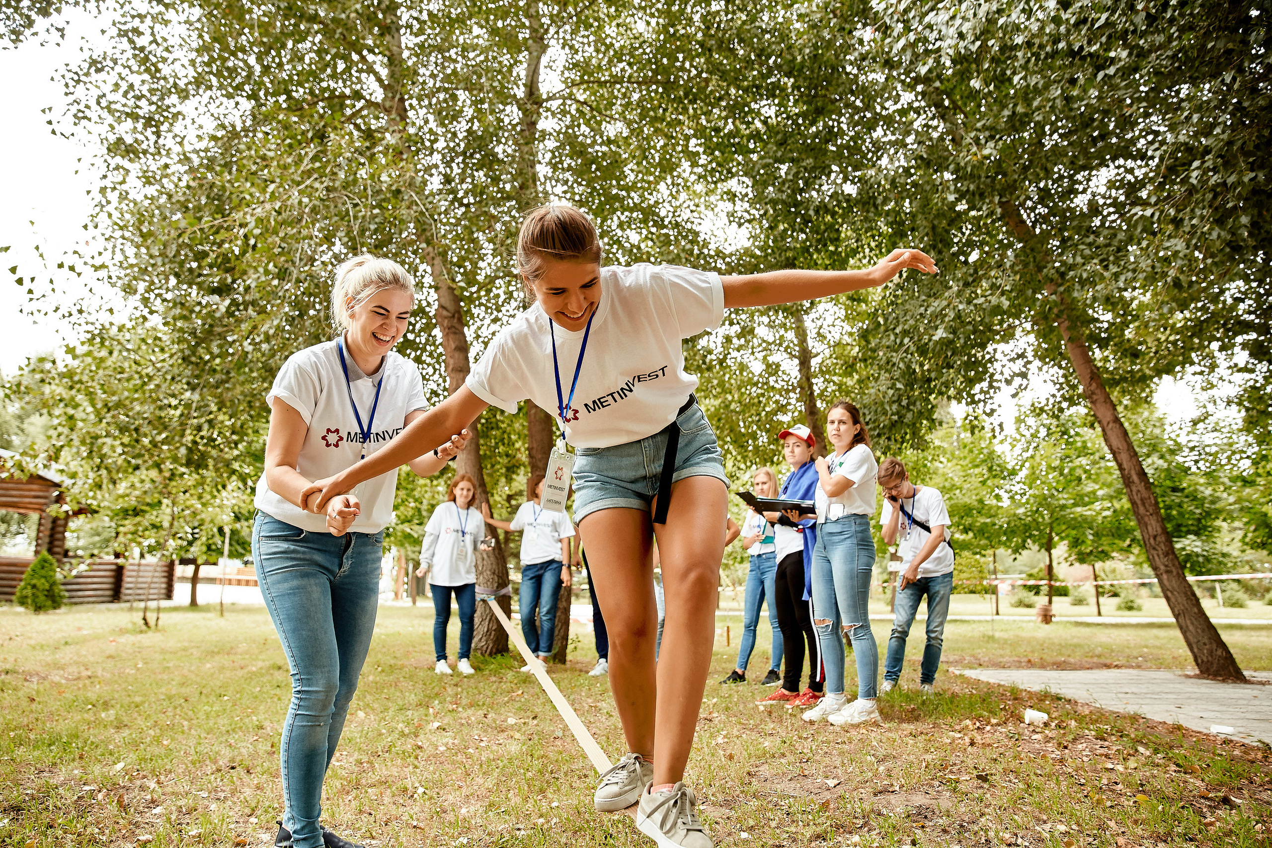 Репортажна фотосессія тимбілдингу для компанії Метінвест Інжинірінг