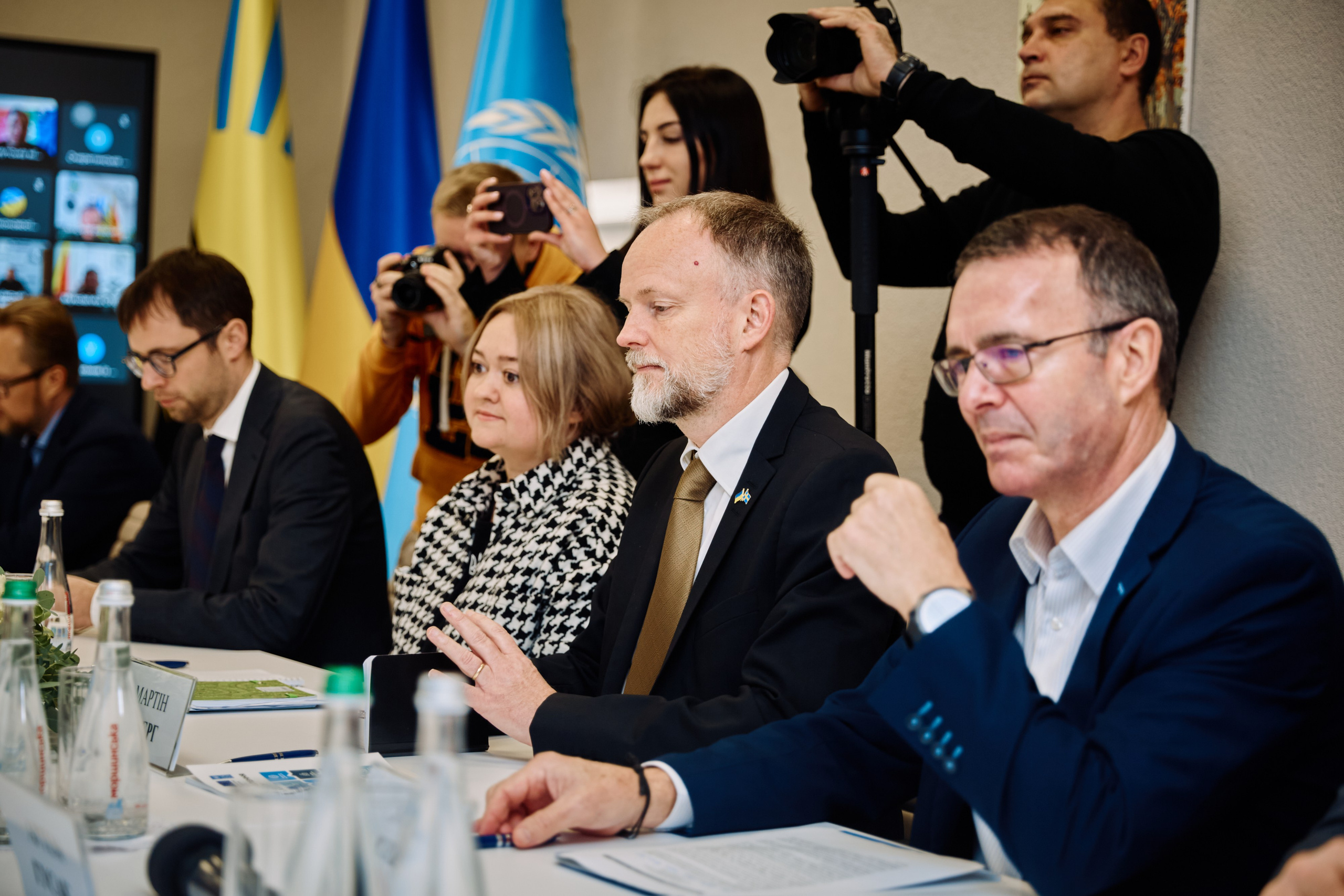 Фото зустрічі посла Австрії, з головами Дніпропетровської, Донецької, Луганської Військової ОДА