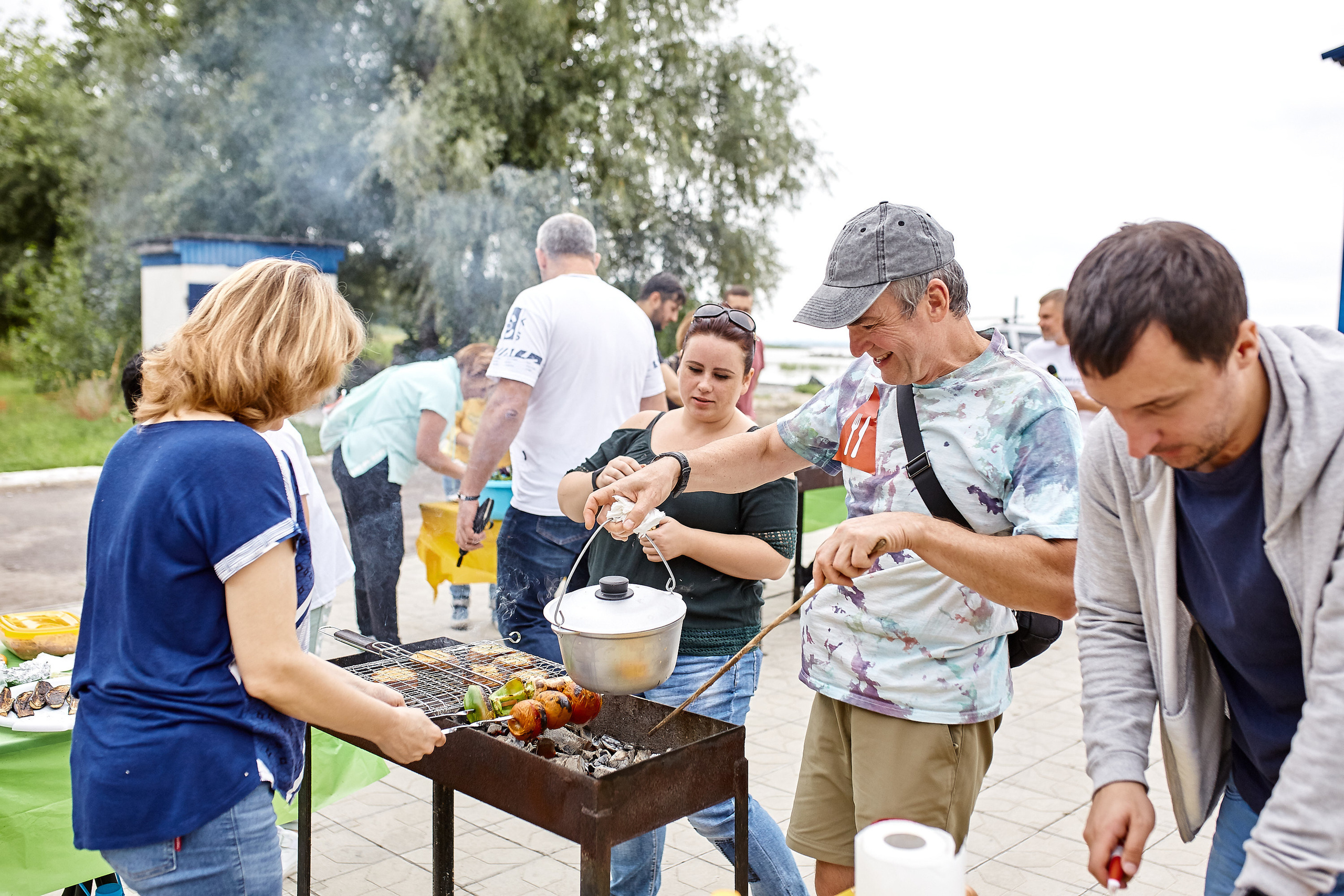 Репортажна фотосессія тимбілдингу для компанії Метінвест Інжинірінг