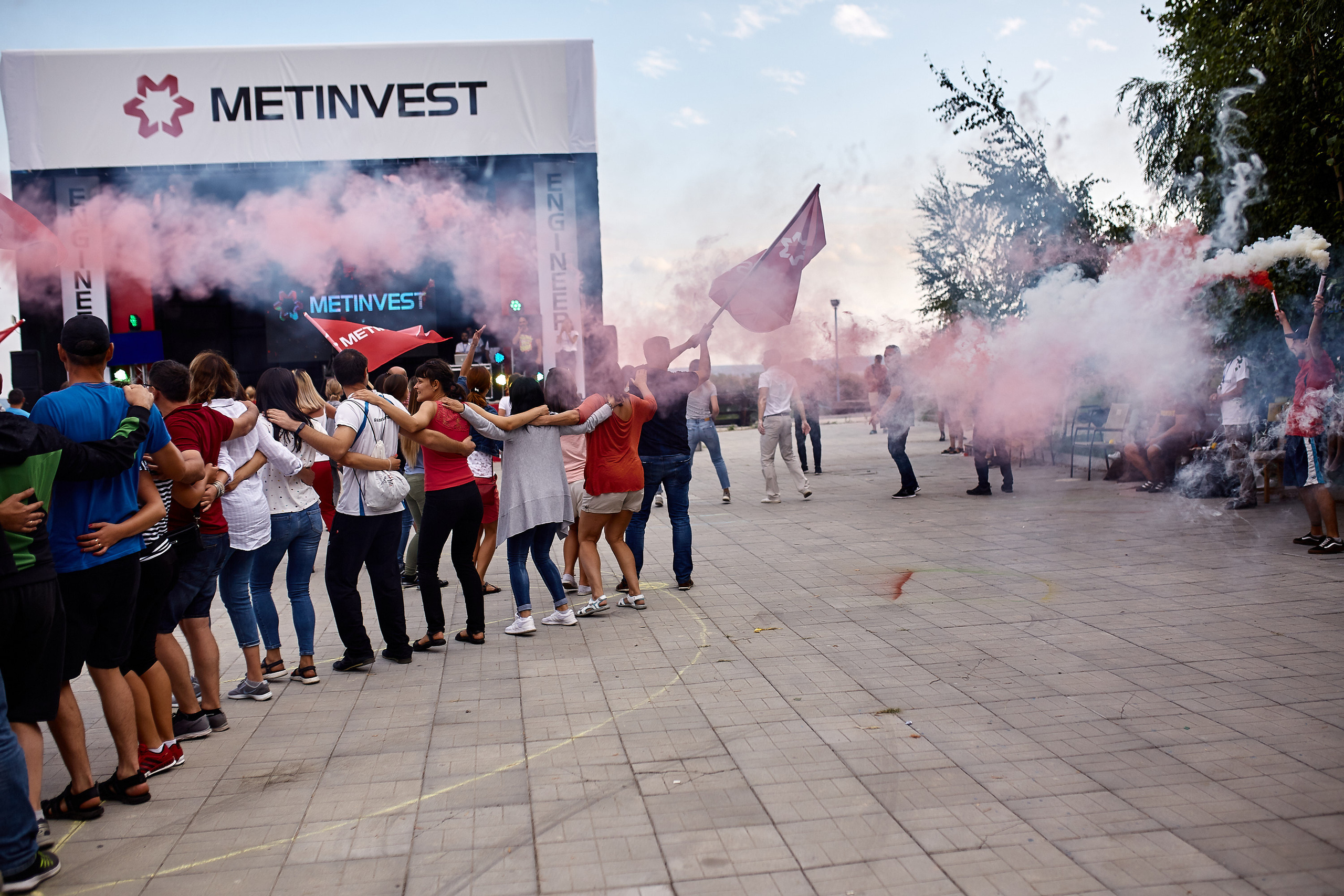 Репортажна фотосессія тимбілдингу для компанії Метінвест Інжинірінг