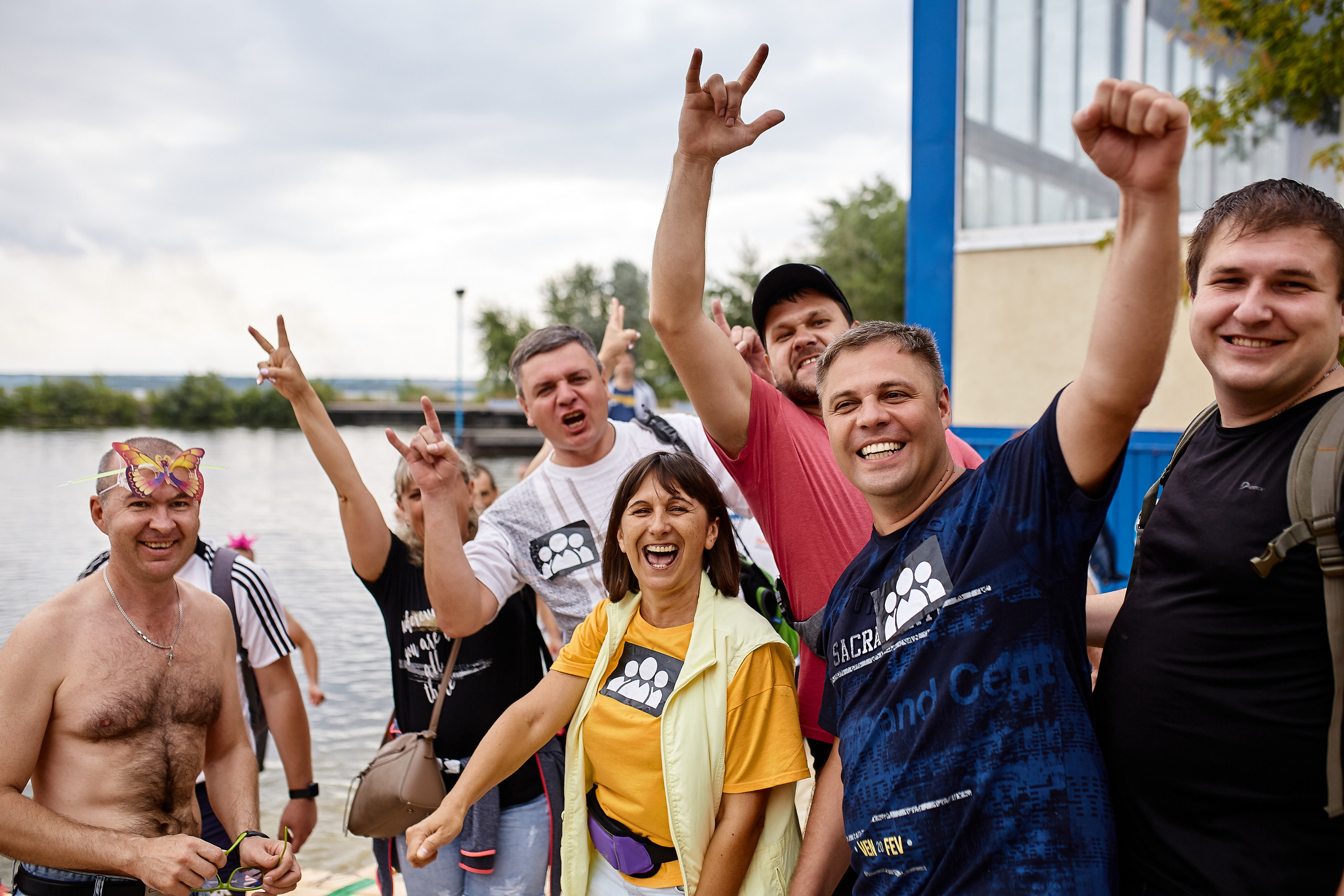 Репортажна фотосессія тимбілдингу для компанії Метінвест Інжинірінг