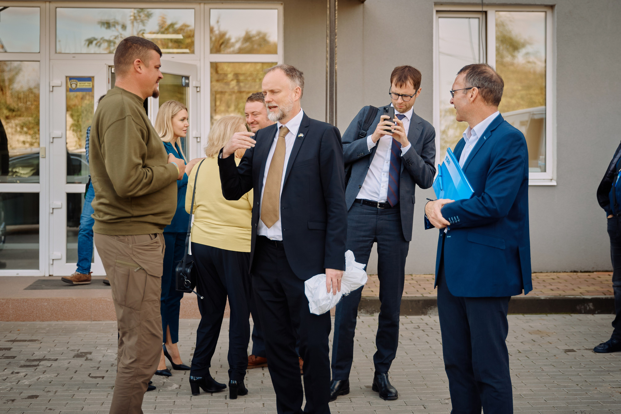 Фото зустрічі посла Австрії, з головами Дніпропетровської, Донецької, Луганської Військової ОДА
