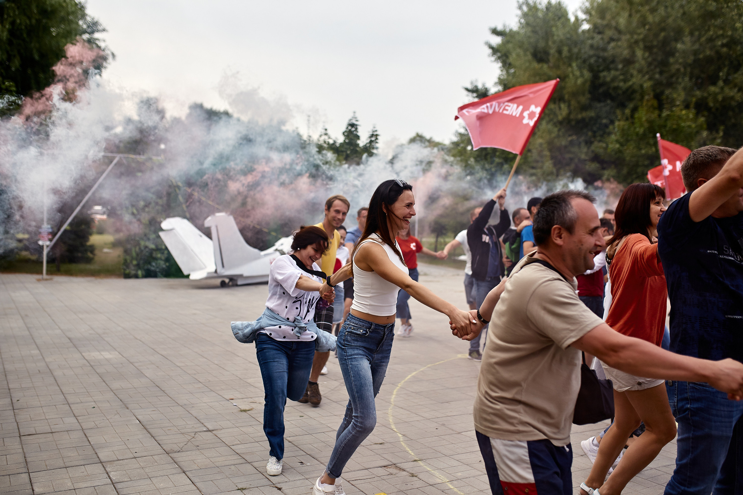 Репортажна фотосессія тимбілдингу для компанії Метінвест Інжинірінг